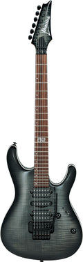 Ibanez Electric Guitar - Kiko Loureiro Signature 6str Electric Guitar w/Bag - Transparent Gray Burst - KIKO10BPTGB
