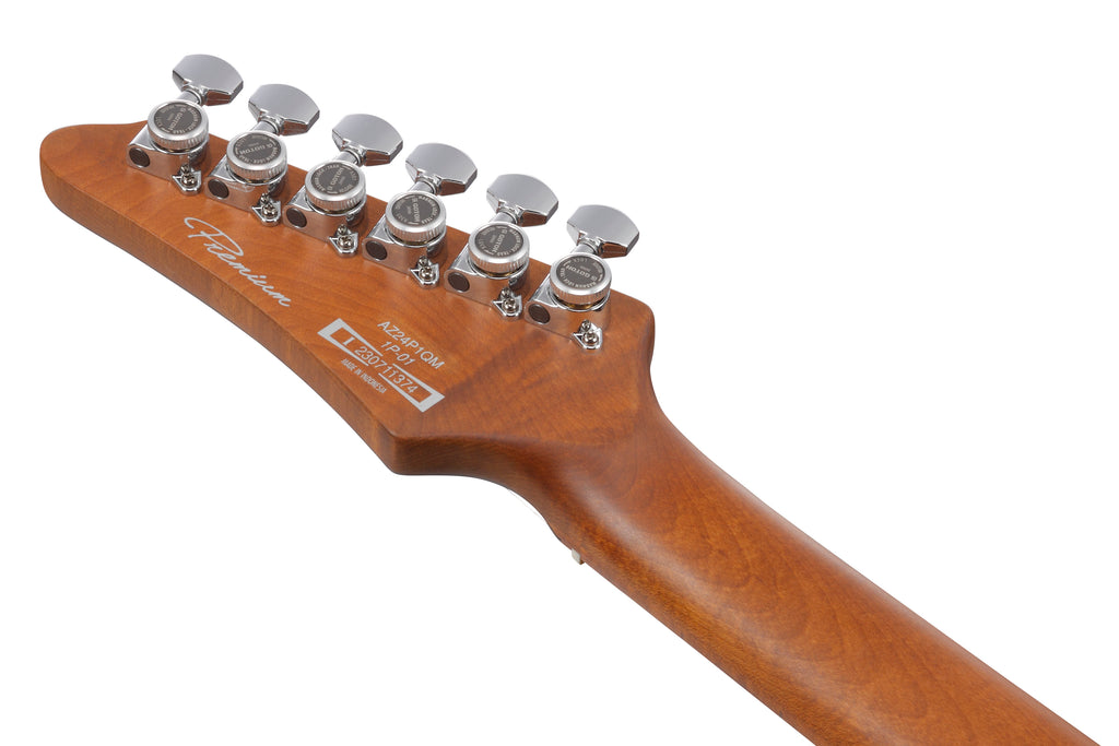 Ibanez Electric Guitar - AZ Premium 6str Electric Guitar - Deep Ocean Blonde - AZ24P1QMDOB