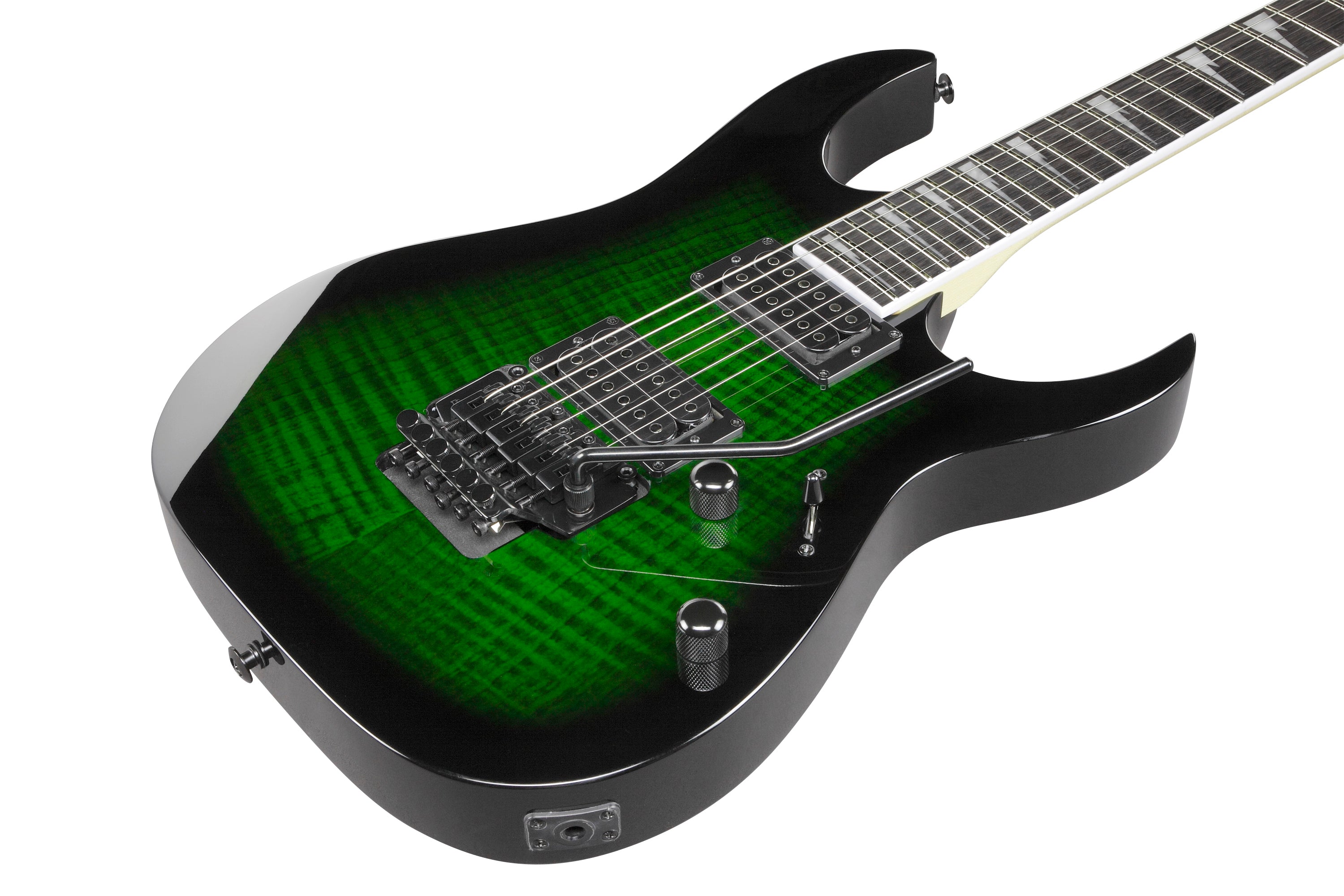 Ibanez Electric Guitar - GIO RG 6str Electric Guitar - Transparent Emerald Burst - GRG320FATEB