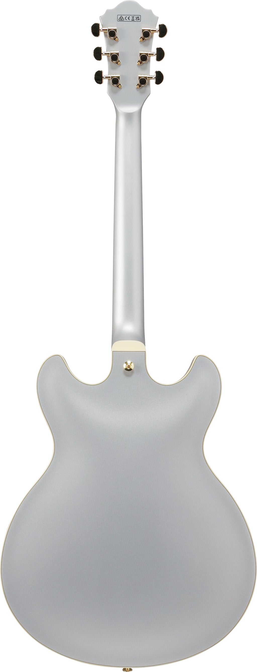 Ibanez Electric Guitar - AS Artcore 6str Electric Guitar  - Moonstone Silver Flat - AS73GMSF