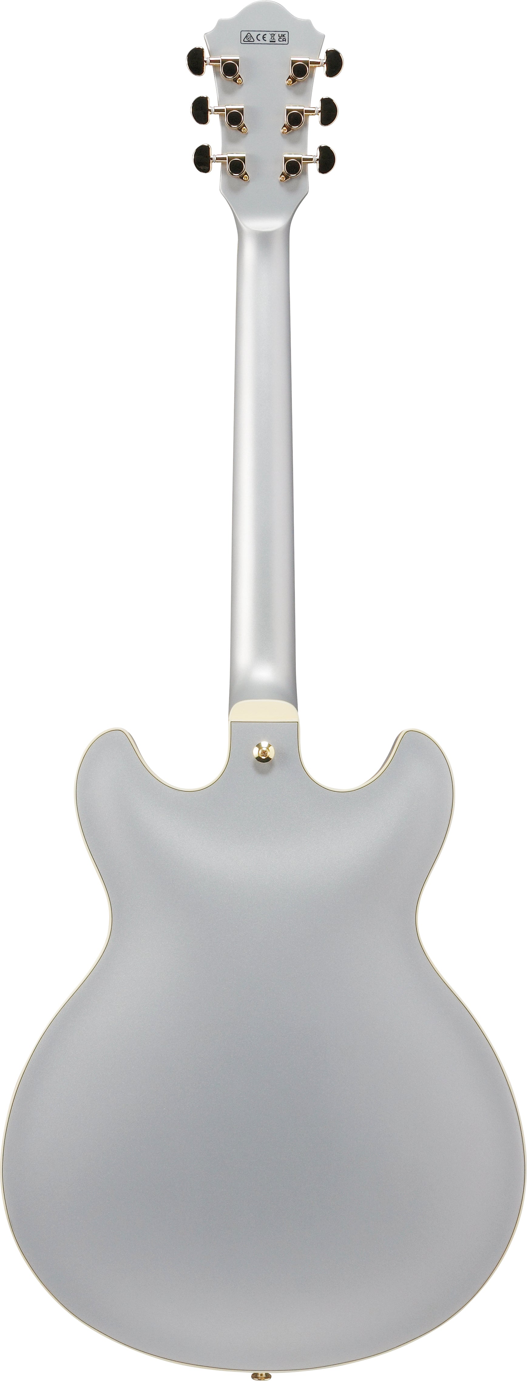 Ibanez Electric Guitar - AS Artcore 6str Electric Guitar  - Moonstone Silver Flat - AS73GMSF
