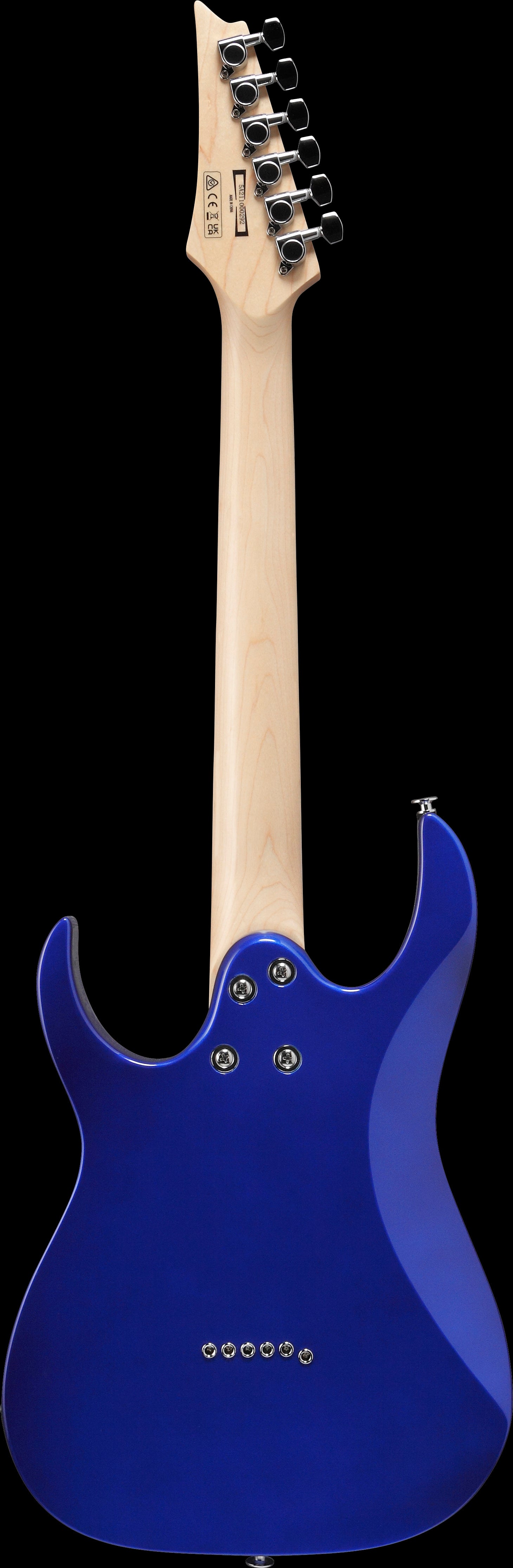 Ibanez Electric Guitar - GIO RG miKro 6str Electric Guitar - Jewel Blue - GRGM21MJB