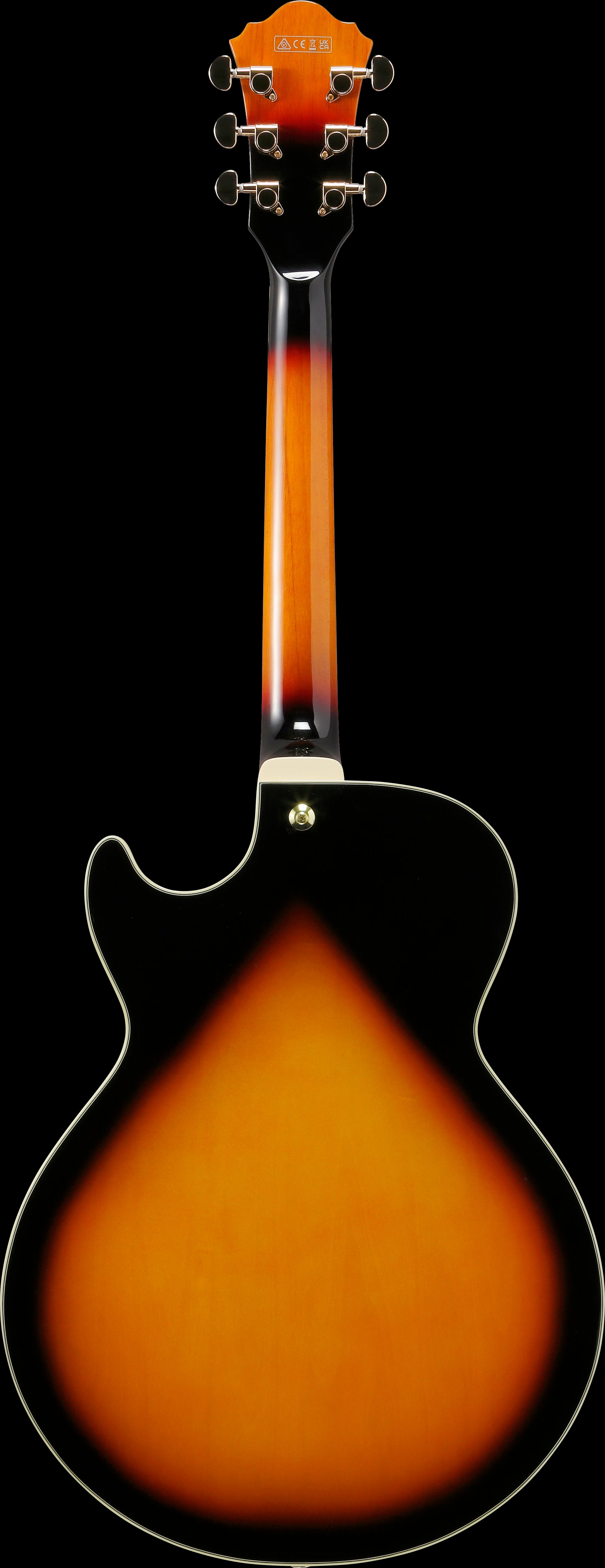 Ibanez Electric Guitar - AG Artcore Full-hollow Electric Guitar - Brown Sunburst - AG75GBS