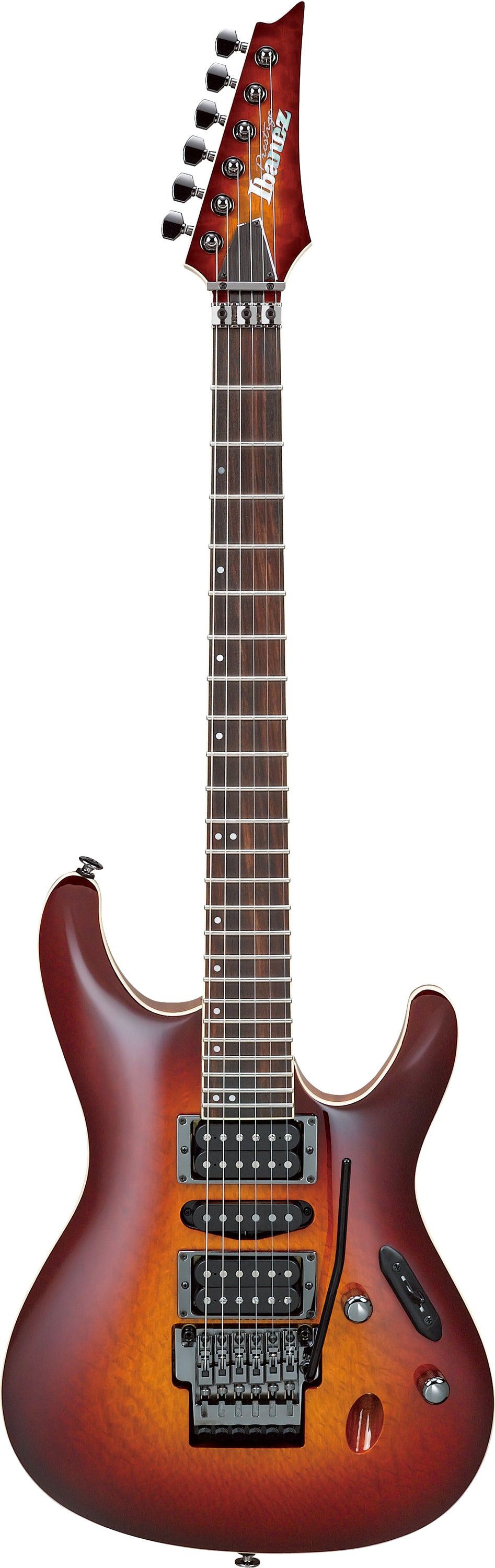 Ibanez Electric Guitar - S Prestige 6str Electric Guitar w/Case - Sunset Burst - S6570SKSTB