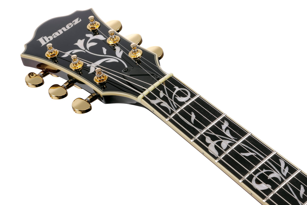 Ibanez Electric Guitar - AS Artcore Expressionist 6str Electric Guitar - Dark Brown Sunburst - AS93QMSPDBS