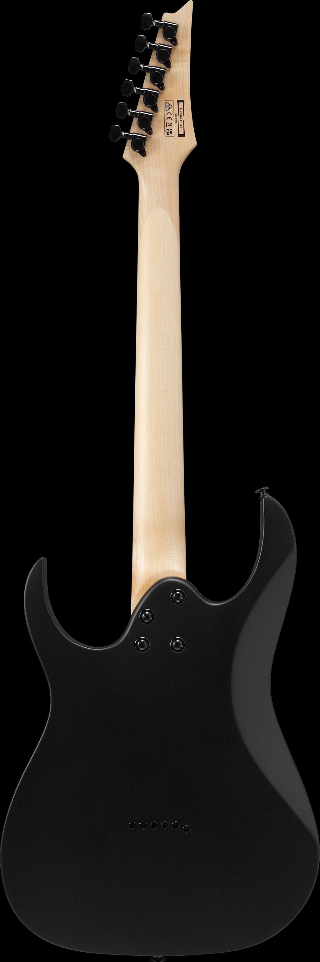 Ibanez Electric Guitar - GIO RG 6str Electric Guitar - Black Flat - GRGR131EXBKF