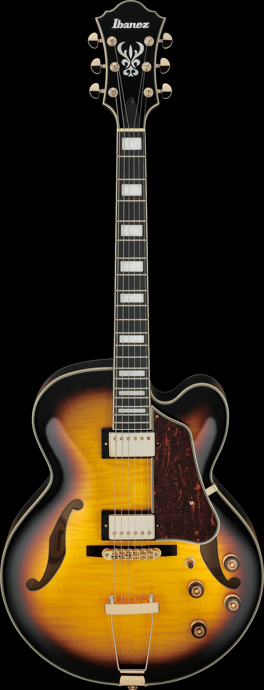 Ibanez Electric Guitar - AF Artcore Expressionist 6str Electric Guitar - Antique Yellow Sunburst - AF95FMAYS