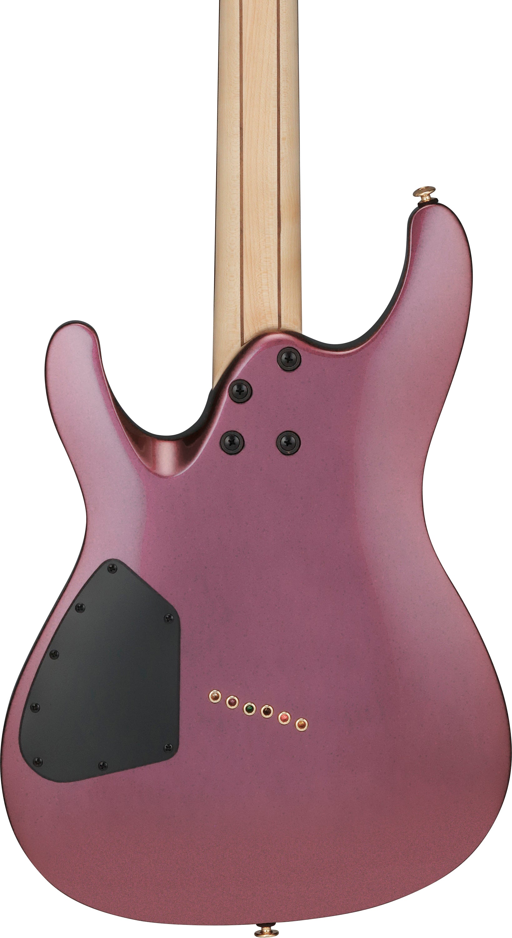 Ibanez Electric Guitar - S Axe Design Lab Multi-scale 6str Electric Guitar - Rose Gold Chameleon - SML721RGC