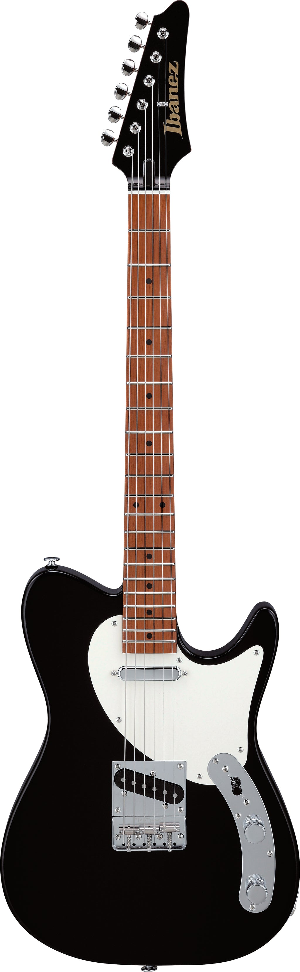 Ibanez Electric Guitar - Josh Smith Signature 6str Electric Guitar w/Case - Black - FLATV1BK