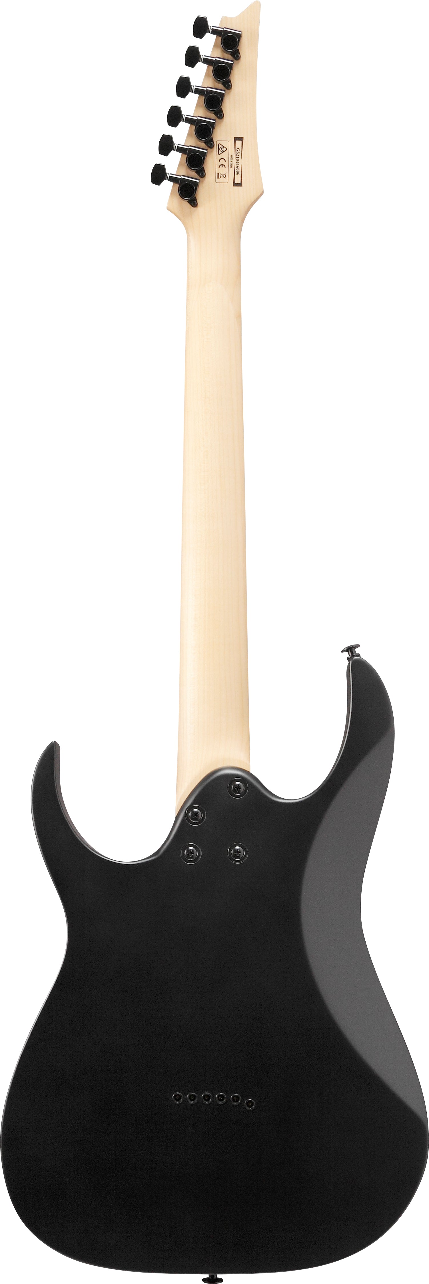Ibanez Electric Guitar - GIO RG 6str Electric Guitar - Black Flat - GRG131DXBKF
