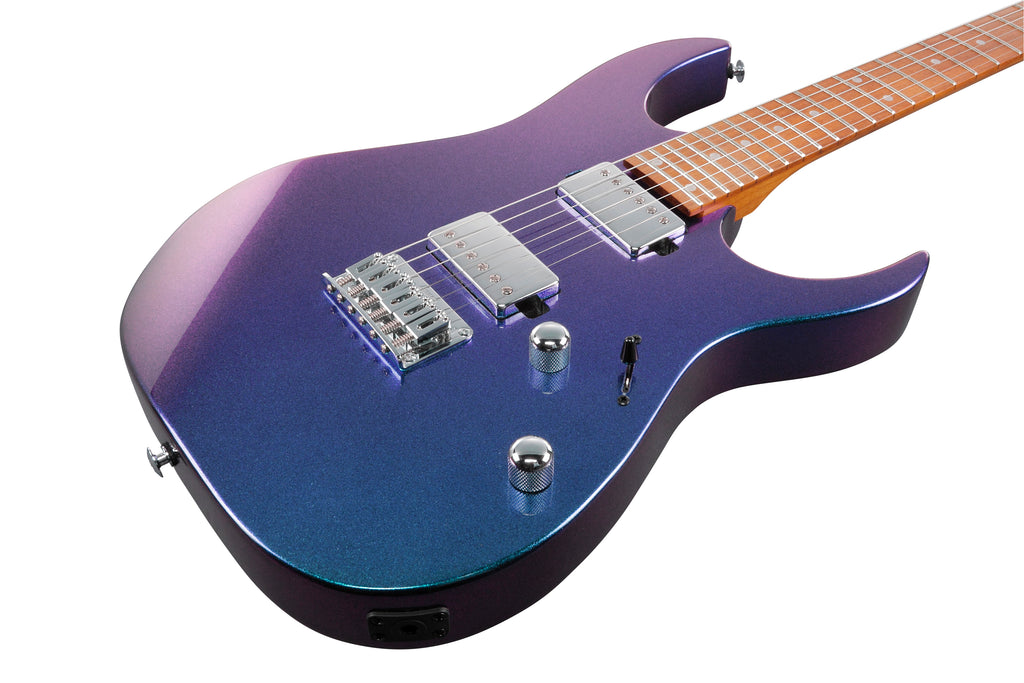 Ibanez Electric Guitar - GIO RG 6str Electric Guitar - Blue Metal Chameleon - GRG121SPBMC