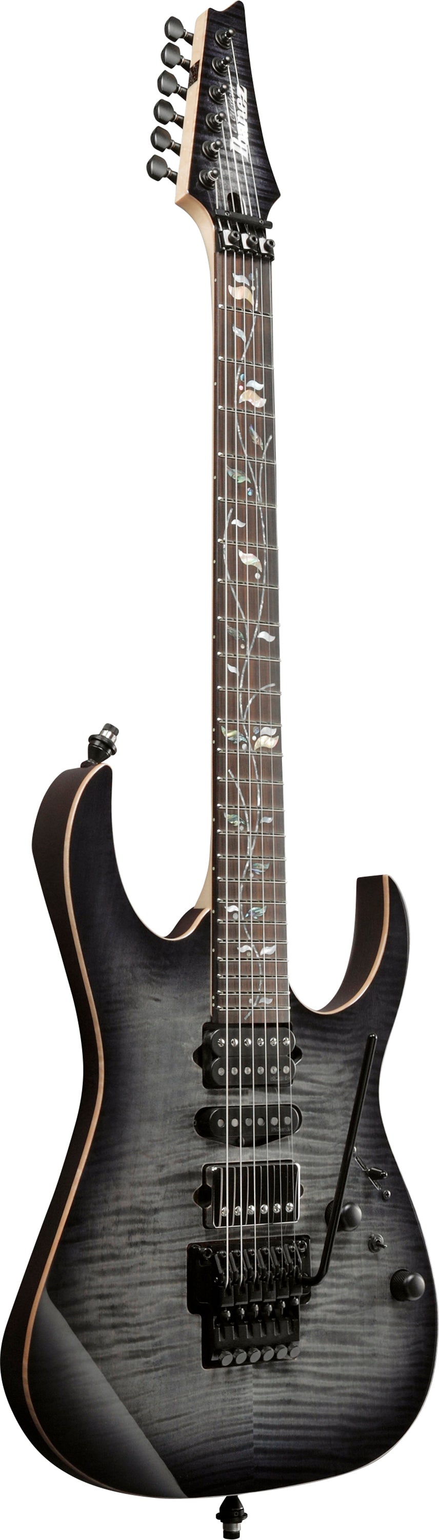 Ibanez Electric Guitar - RG j.custom Axe Desing Lab 6str Electric Guitar w/Case - Black Rutile - RG8870BRE