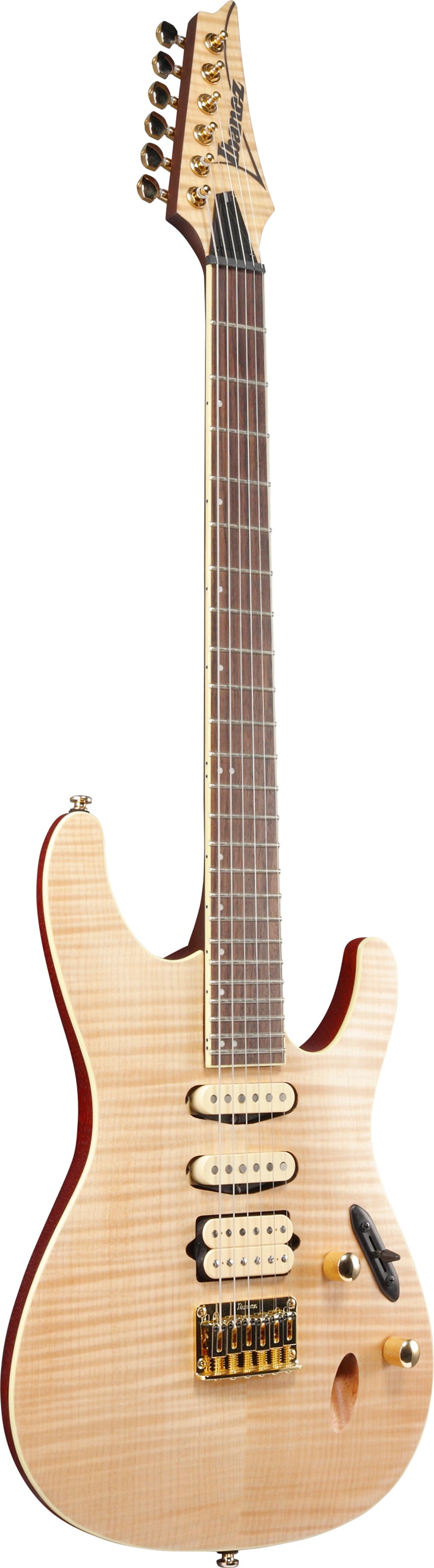 Ibanez Electric Guitar - S Standard 6str Electric Guitar  - Natural Flat - SEW761FMNTF