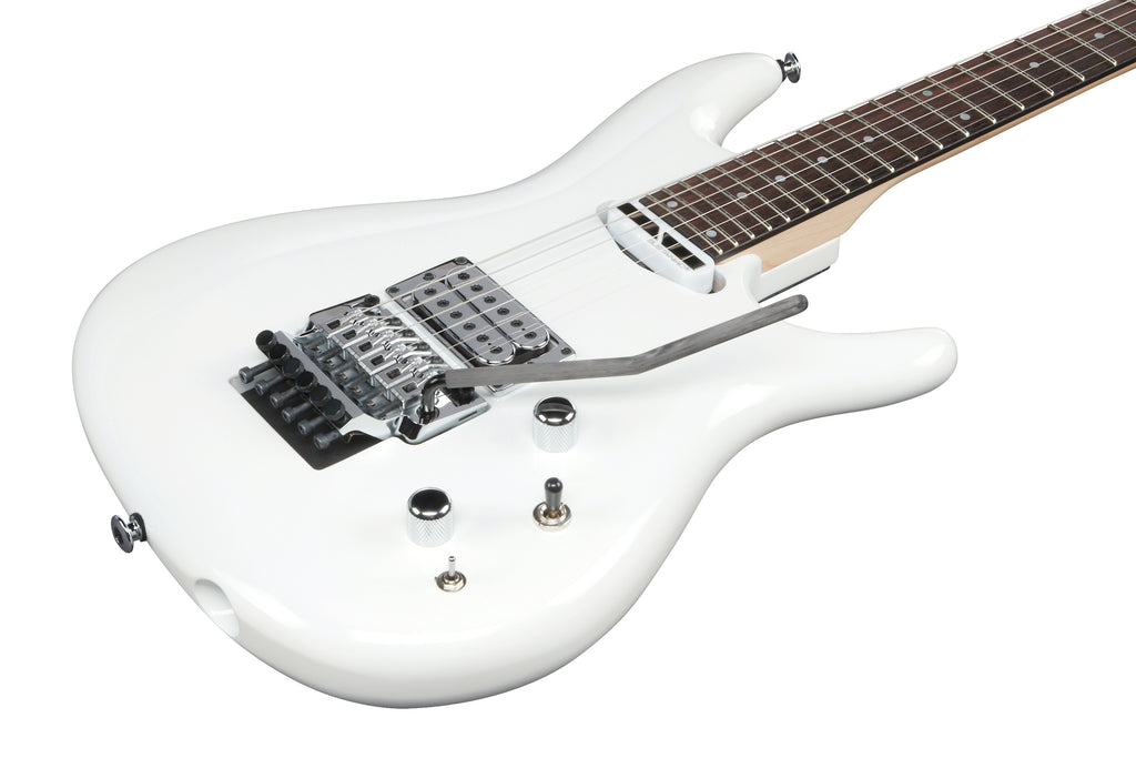 Ibanez Electric Guitar - Joe Satriani Signature 6str Electric Guitar w/Case - White - JS2480WH