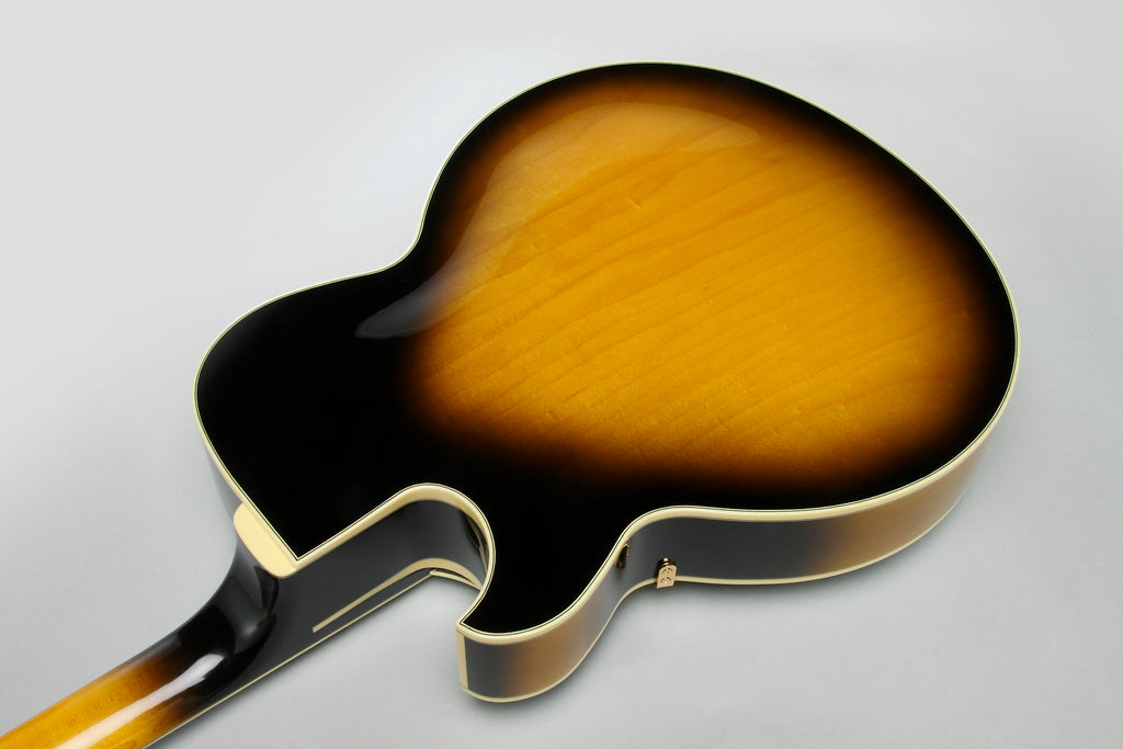Ibanez Electric Guitar - George Benson Signature 6str Electric Guitar w/Case - Vintage Yellow Sunburst - LGB300VYS