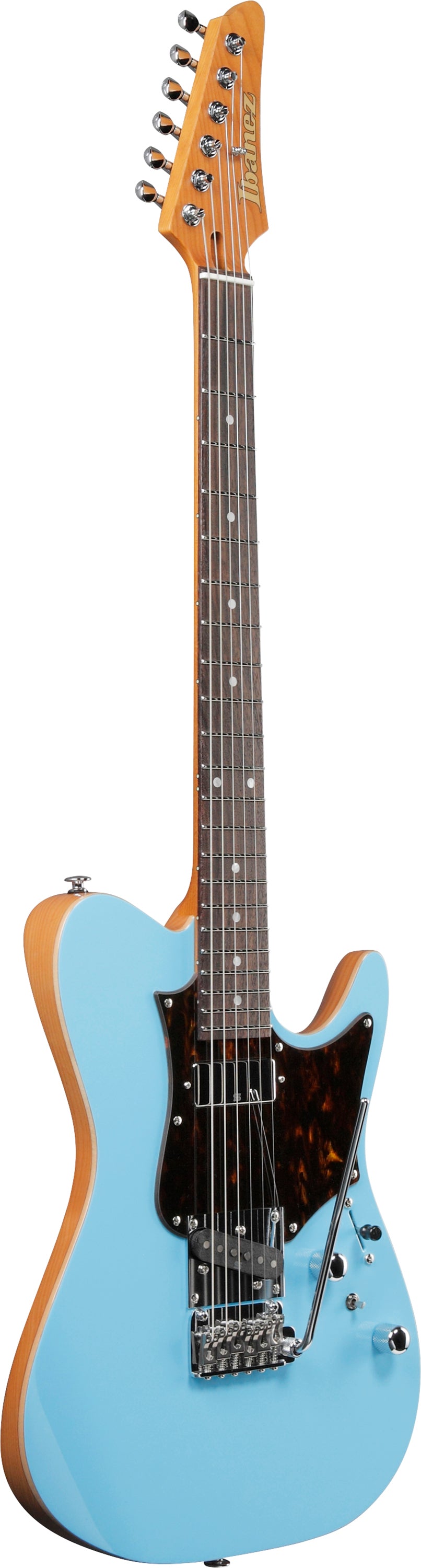 Ibanez Electric Guitar - Tom Quayle Signature 6str Electric Guitar w/Case - Celeste Blue - TQMS1CTB