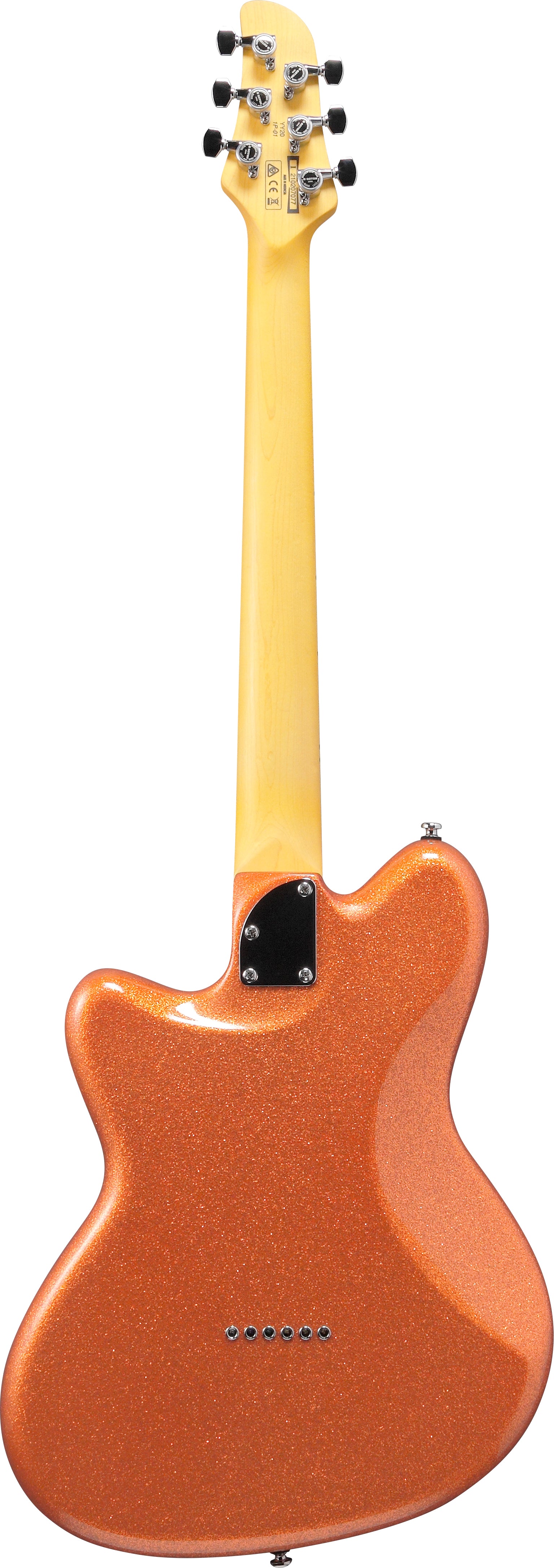 Ibanez Electric Guitar - Yvette Young Signature 6str Electric Guitar - Orange Cream Sparkle - YY20OCS