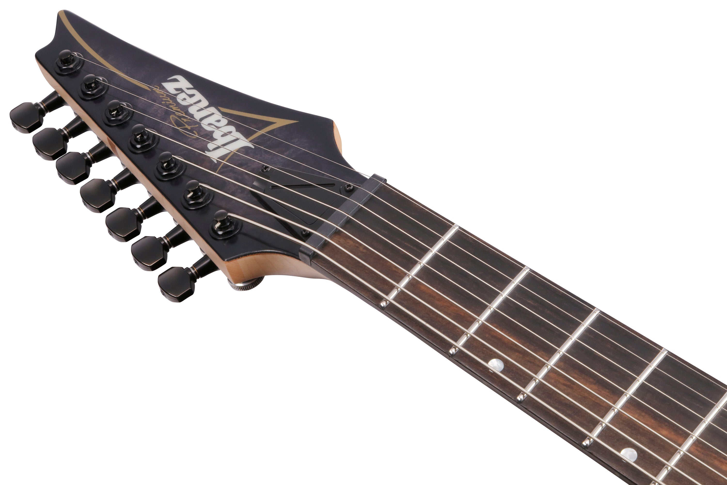Ibanez Electric Guitar - RGA Premium 7str Electric Guitar w/ Bag - Deep Twilight Burst Low Gloss - RGA217P1PBDRL