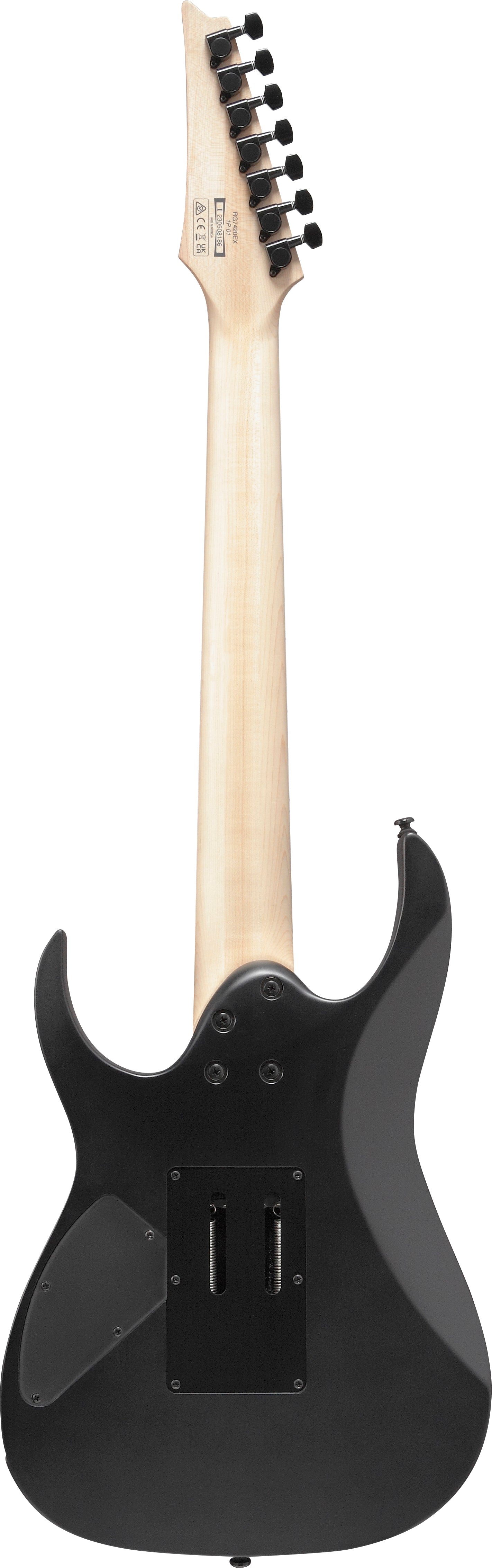 Ibanez Electric Guitar - RG Standard 7str Electric Guitar - Black Flat - RG7420EXBKF