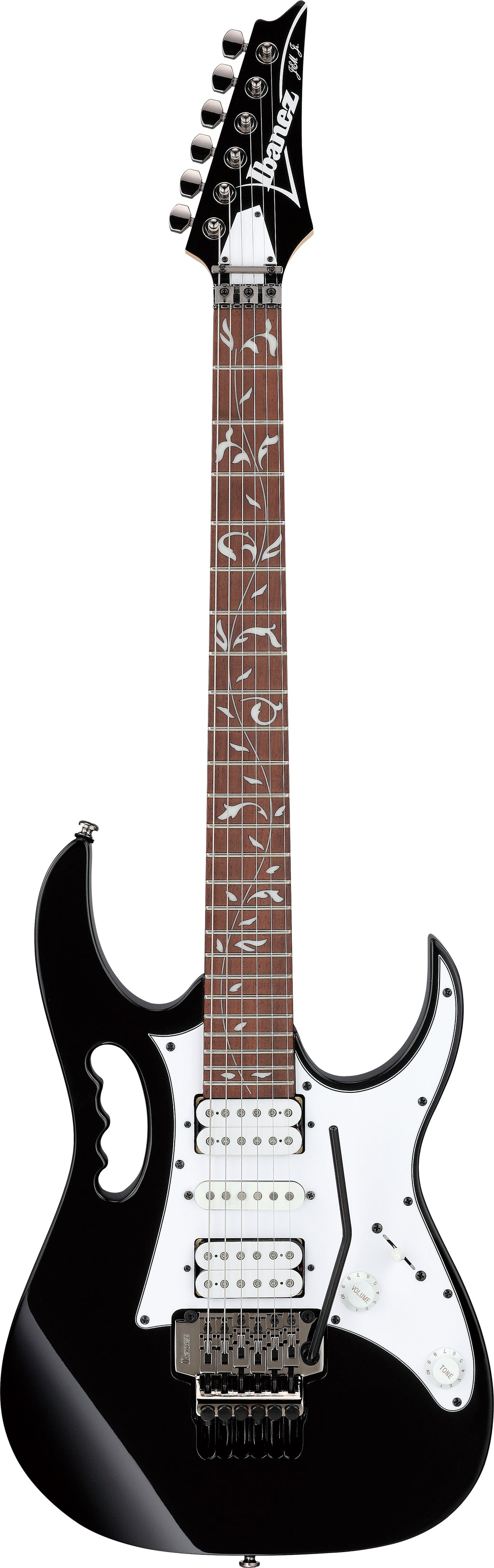 Ibanez Electric Guitar - Steve Vai Signature 6str Electric Guitar - Black - JEMJRBK
