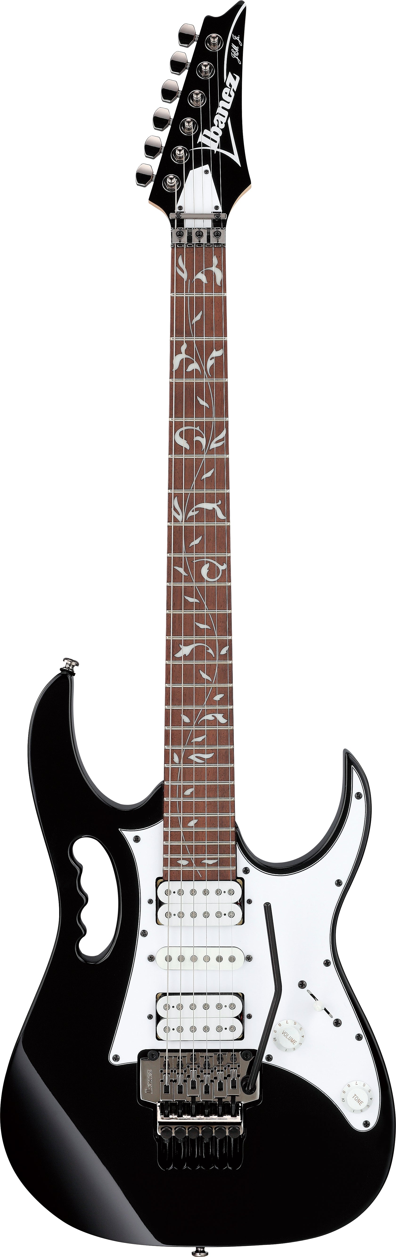 Ibanez Electric Guitar - Steve Vai Signature 6str Electric Guitar - Black - JEMJRBK