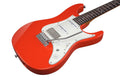 Ibanez Electric Guitar - AZ Prestige 6str Electric Guitar w/Case - Vermillion Red - AZ2204NWVR