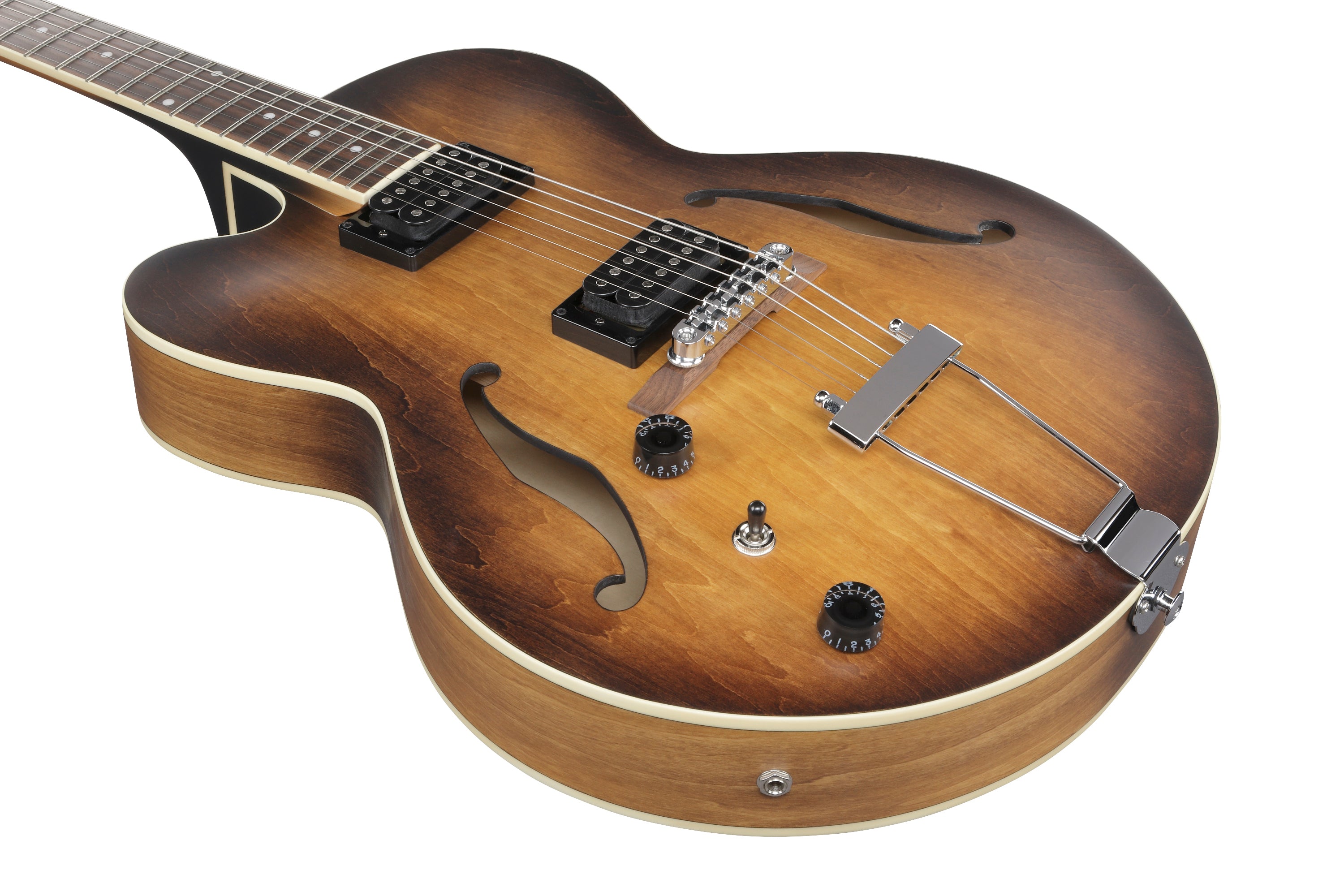 Ibanez Electric Guitar - AF Artcore 6str Electric Guitar  - Left handed - Tobacco Flat - AF55LTF