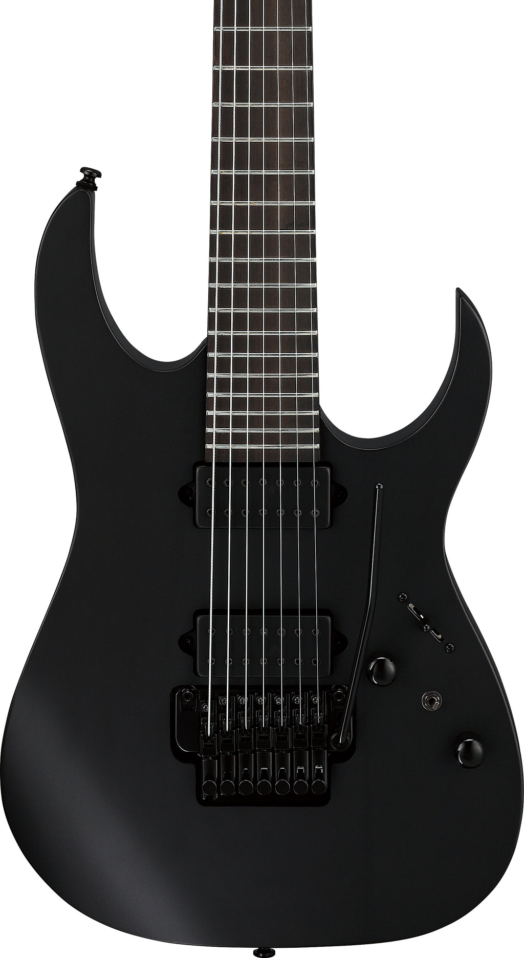 Ibanez Electric Guitar - RG Iron Label 7str Electric Guitar - Black - RGRB720BKF