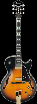 Ibanez Electric Guitar - George Benson Signature  6str Electric Guitar w/Case - Brown Sunburst - GB10SEBS