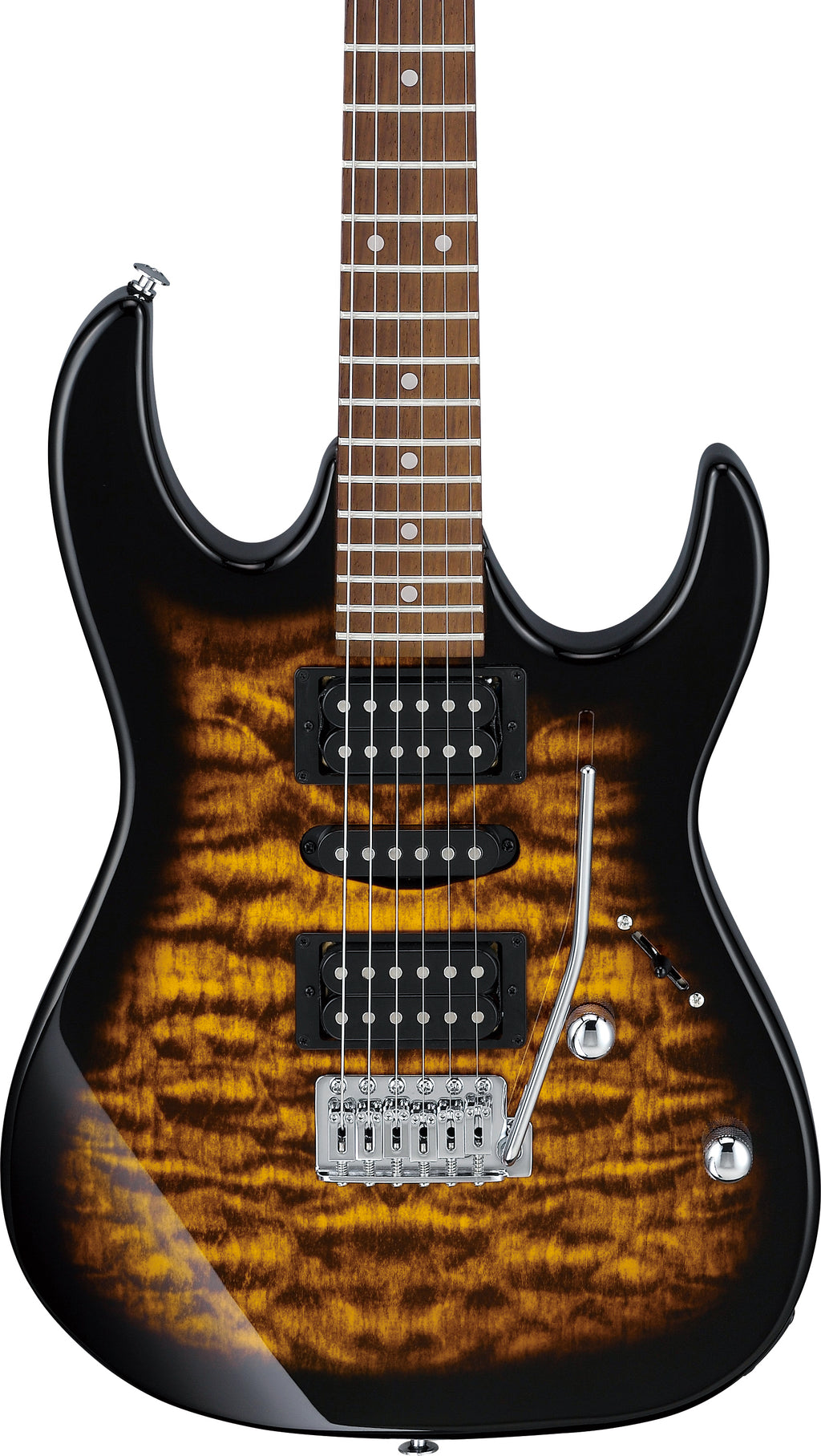 Ibanez Electric Guitar - GIO RX 6str Electric Guitar - Sunburst - GRX70QASB