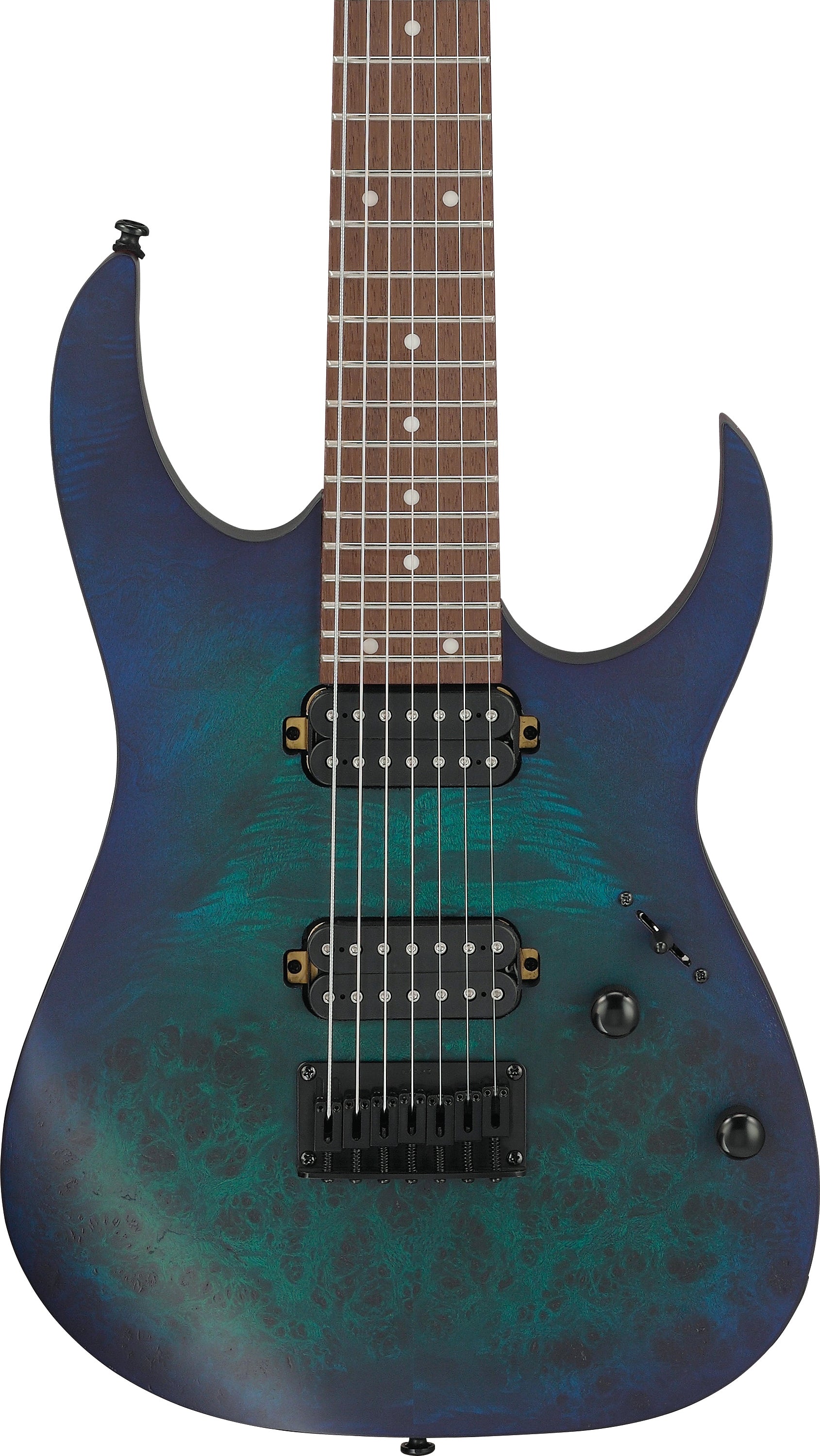 Ibanez Electric Guitar - RG Standard 7str Electric Guitar - Sapphire Blue Flat - RG7421PBSBF