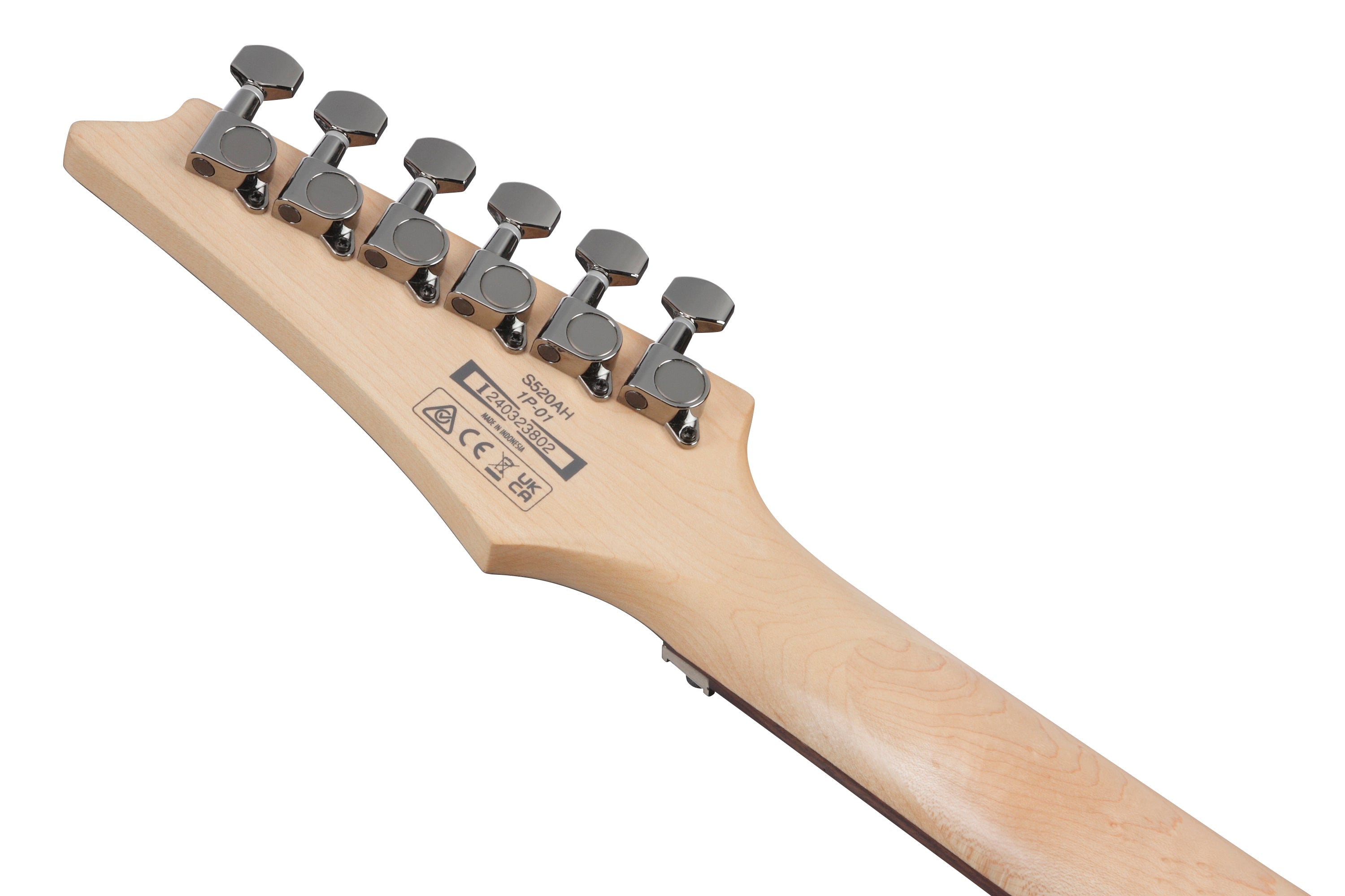 Ibanez Electric Guitar - S Standard 6str Electric Guitar  - Cosmic Blue Stained Flat - S520AHOBF