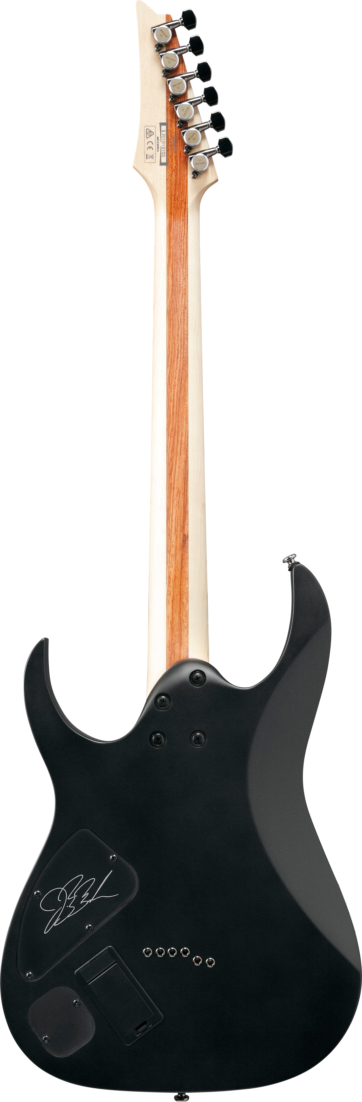 Ibanez Electric Guitar - Jake Bowen Signature 6str Electric Guitar - Black Flat - JBBM30BKF