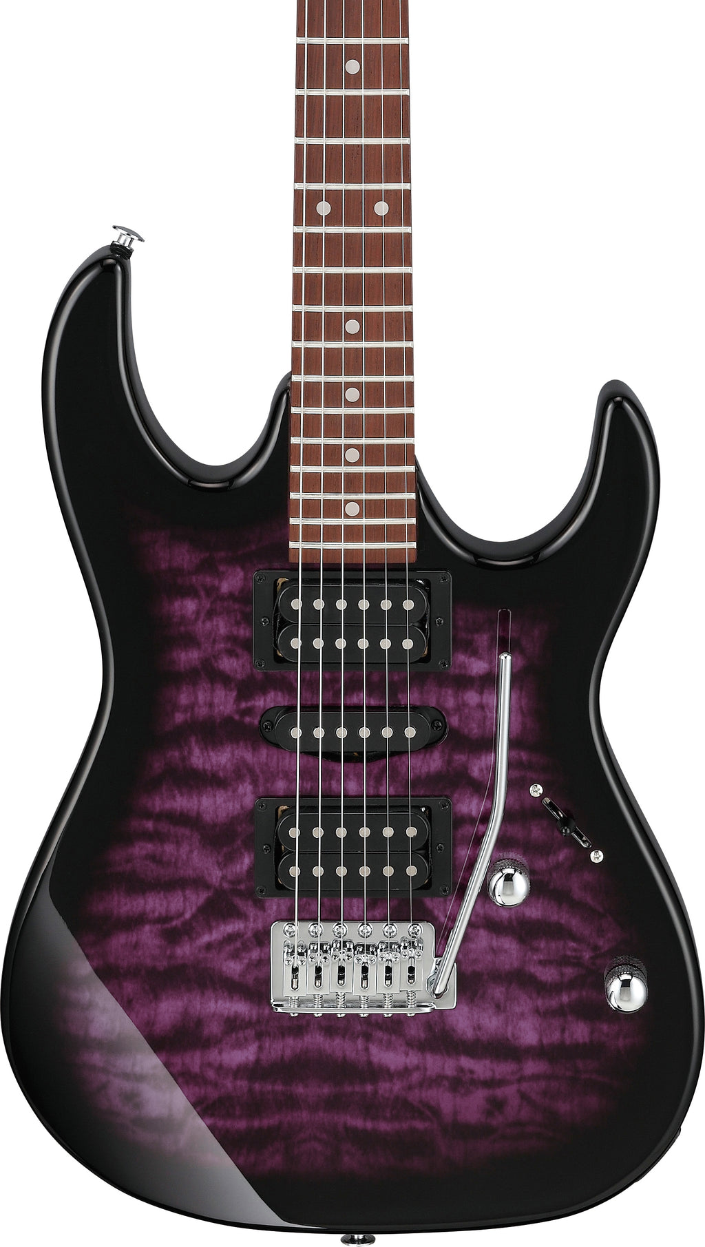 Ibanez Electric Guitar - GIO RX 6str Electric Guitar - Transparent Violet Sunburst - GRX70QATVT