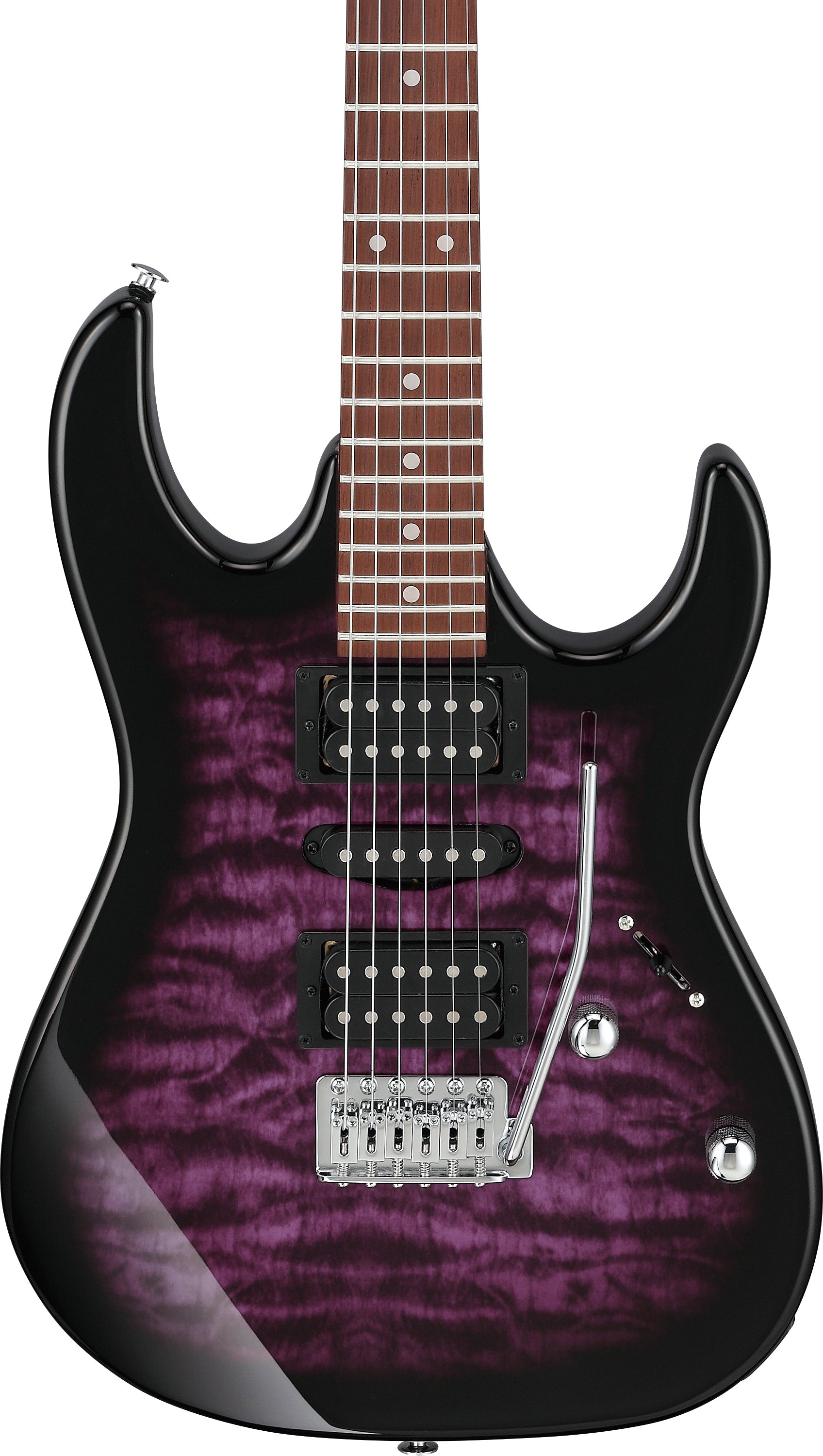 Ibanez Electric Guitar - GIO RX 6str Electric Guitar - Transparent Violet Sunburst - GRX70QATVT