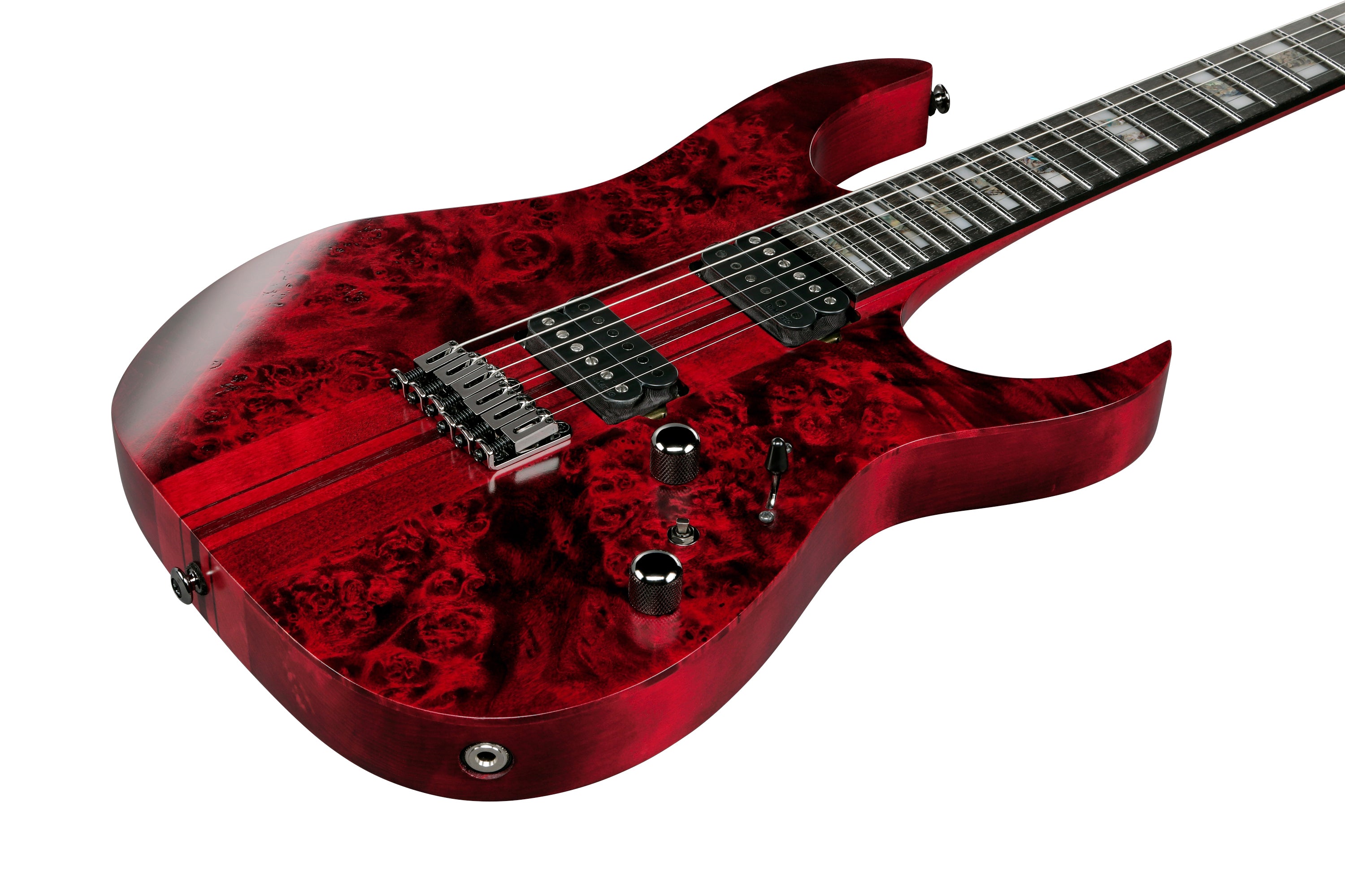 Ibanez Electric Guitar - RG Premium 6str Electric Guitar - Stained Wine Red Low Gloss - RGT1221PBSWL