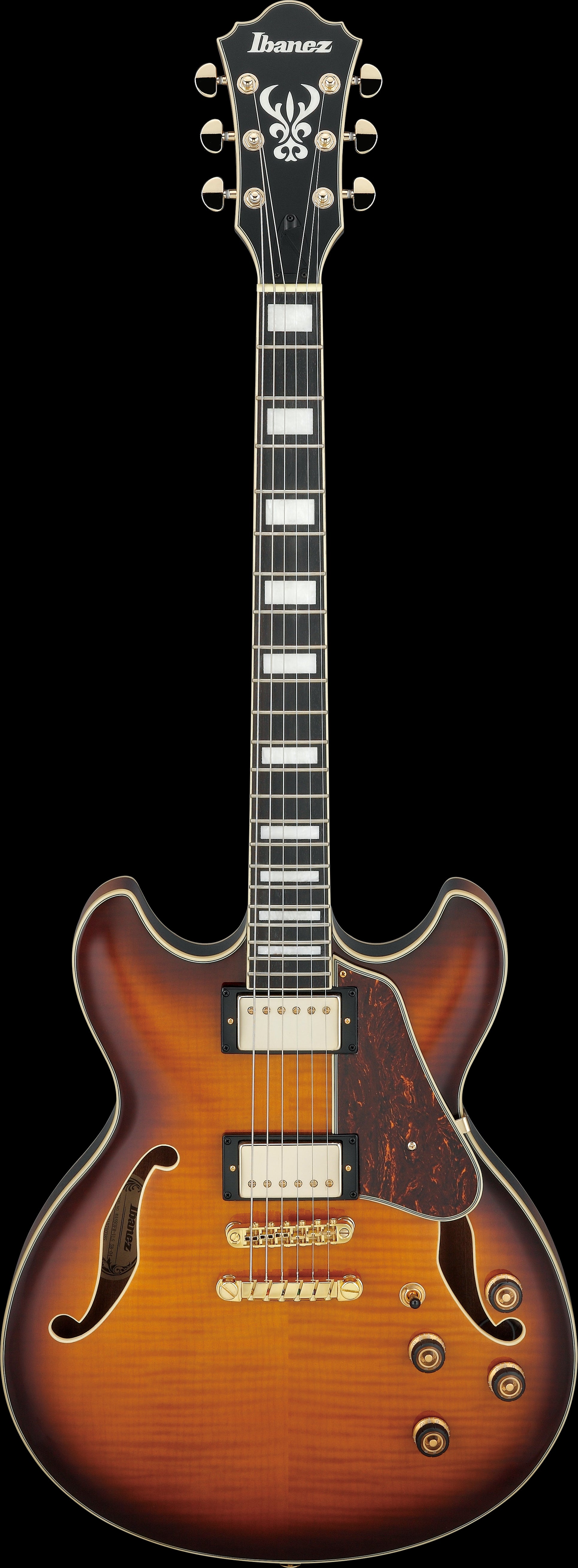 Ibanez Electric Guitar - AS Artcore Expressionist 6str Electric Guitar - Violin Sunburst - AS93FMVLS