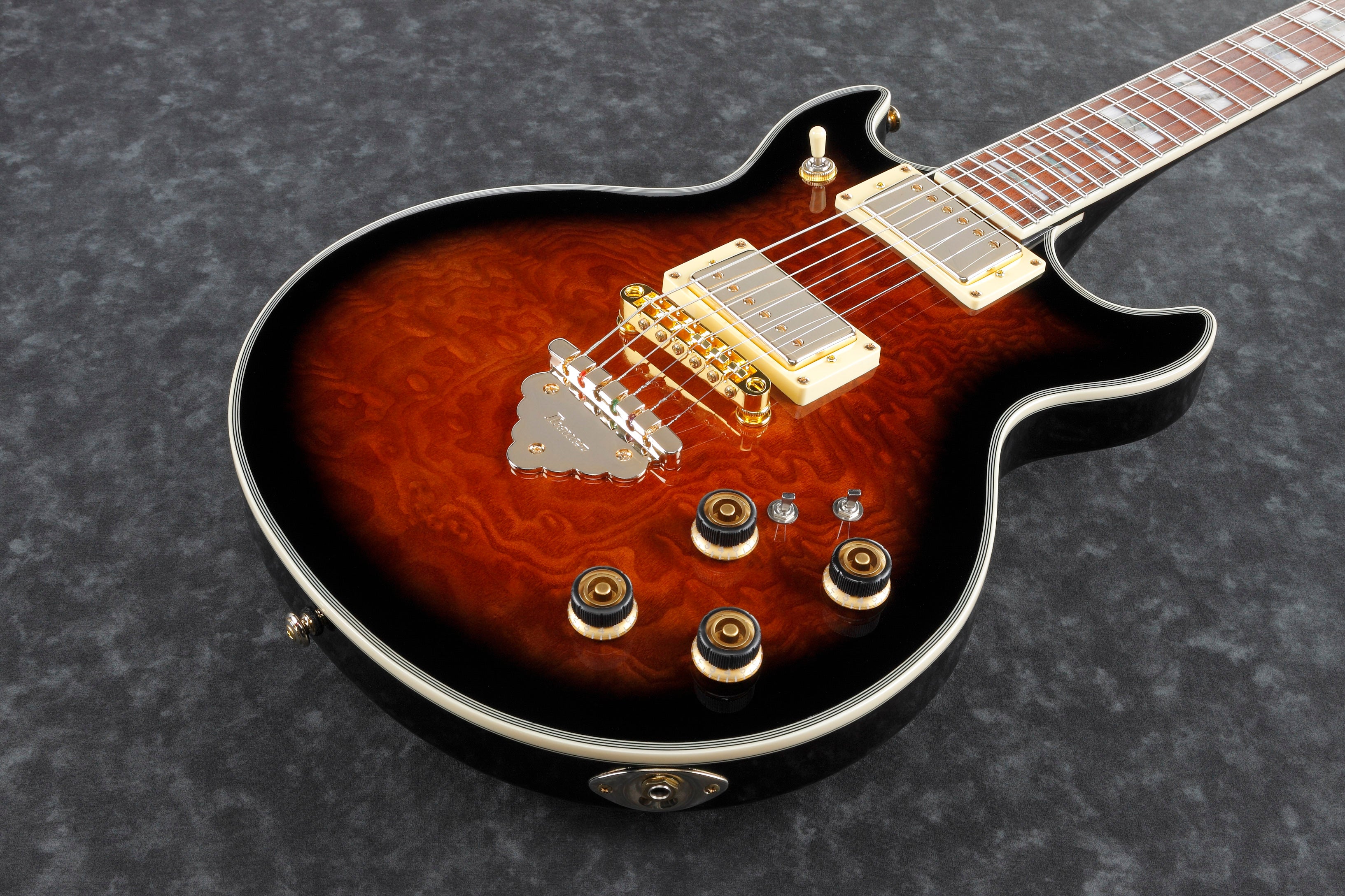 Ibanez Electric Guitar - AR Standard 6str Electric Guitar  - Dark Brown Sunburst - AR325QADBS