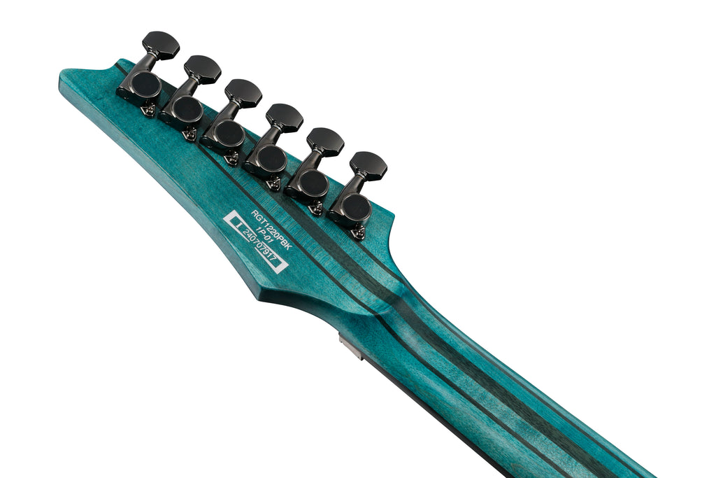 Ibanez Electric Guitar - RG Premium 6str Electric Guitar w/ Bag - Cosmic Blue Low Gloss - RGT1220PBKCOL