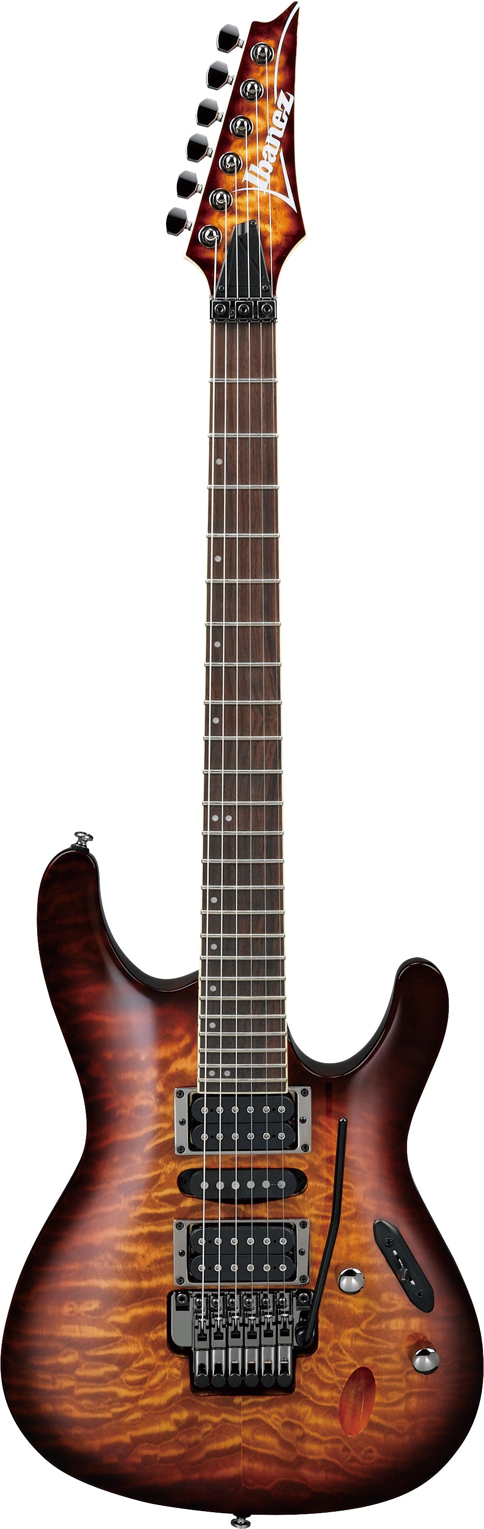 Ibanez Electric Guitar - S Standard 6str Electric Guitar  - Dragon Eye Burst - S670QMDEB