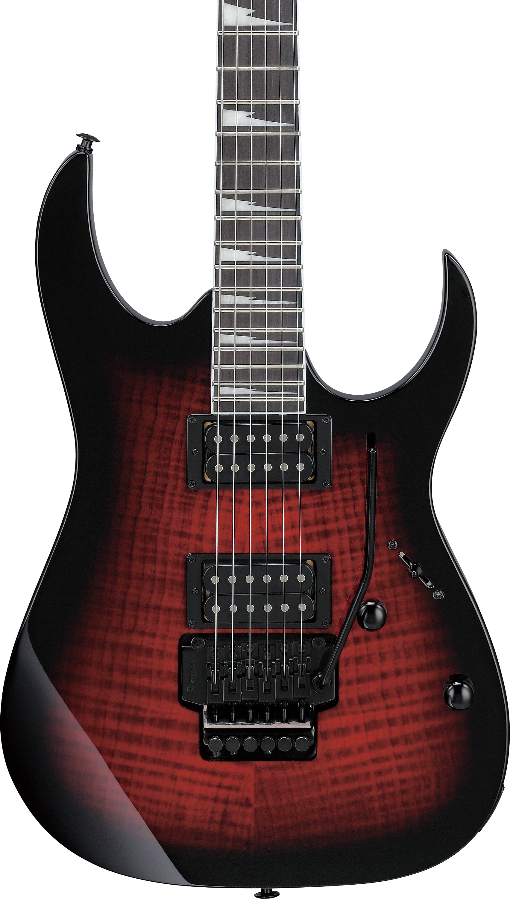 Ibanez Electric Guitar - GIO RG 6str Electric Guitar - Transparent Red Burst - GRG320FATRB