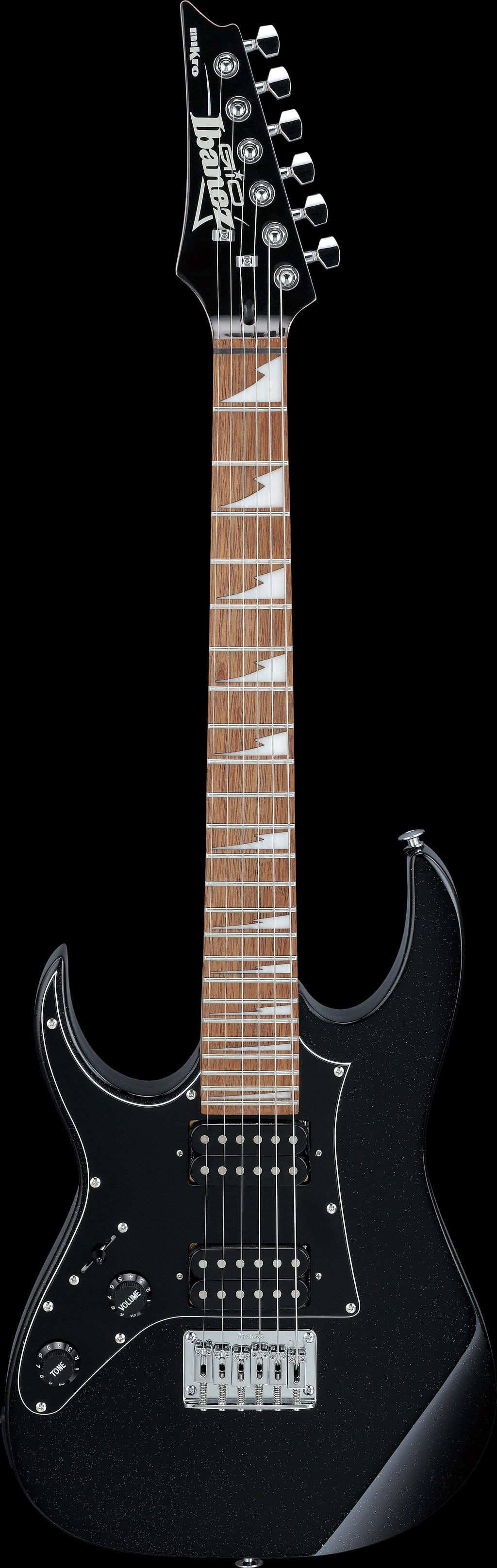 Ibanez Electric Guitar - GIO RG miKro 6str Electric Guitar Lefty - Black Night - GRGM21BKNL