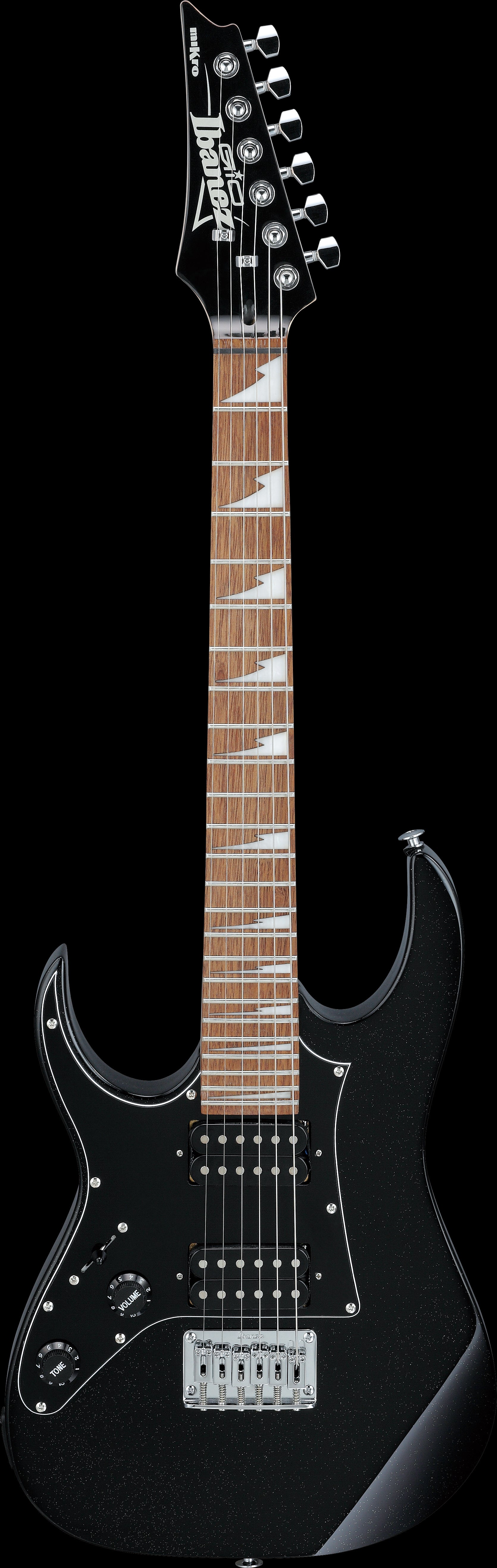 Ibanez Electric Guitar - GIO RG miKro 6str Electric Guitar Lefty - Black Night - GRGM21BKNL
