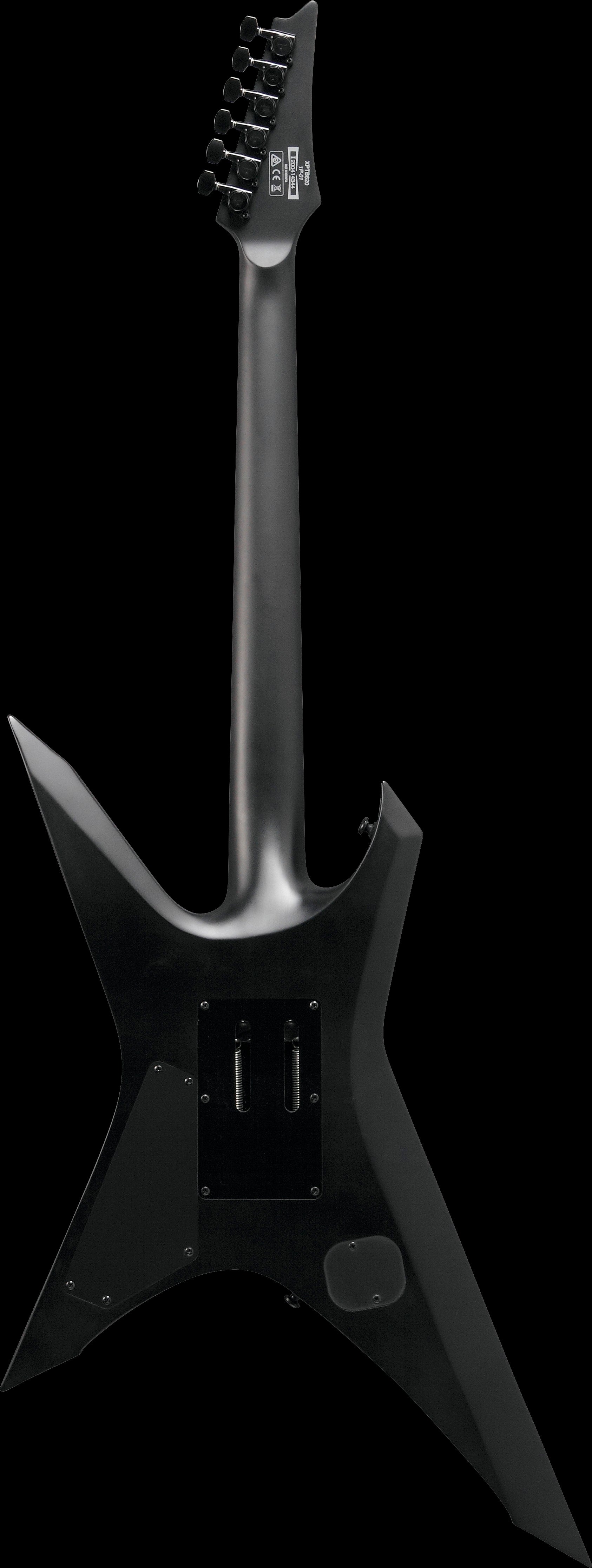Ibanez Electric Guitar - Xiphos Iron Label 6str Electric Guitar w/Bag - Black Flat - XPTB620BKF