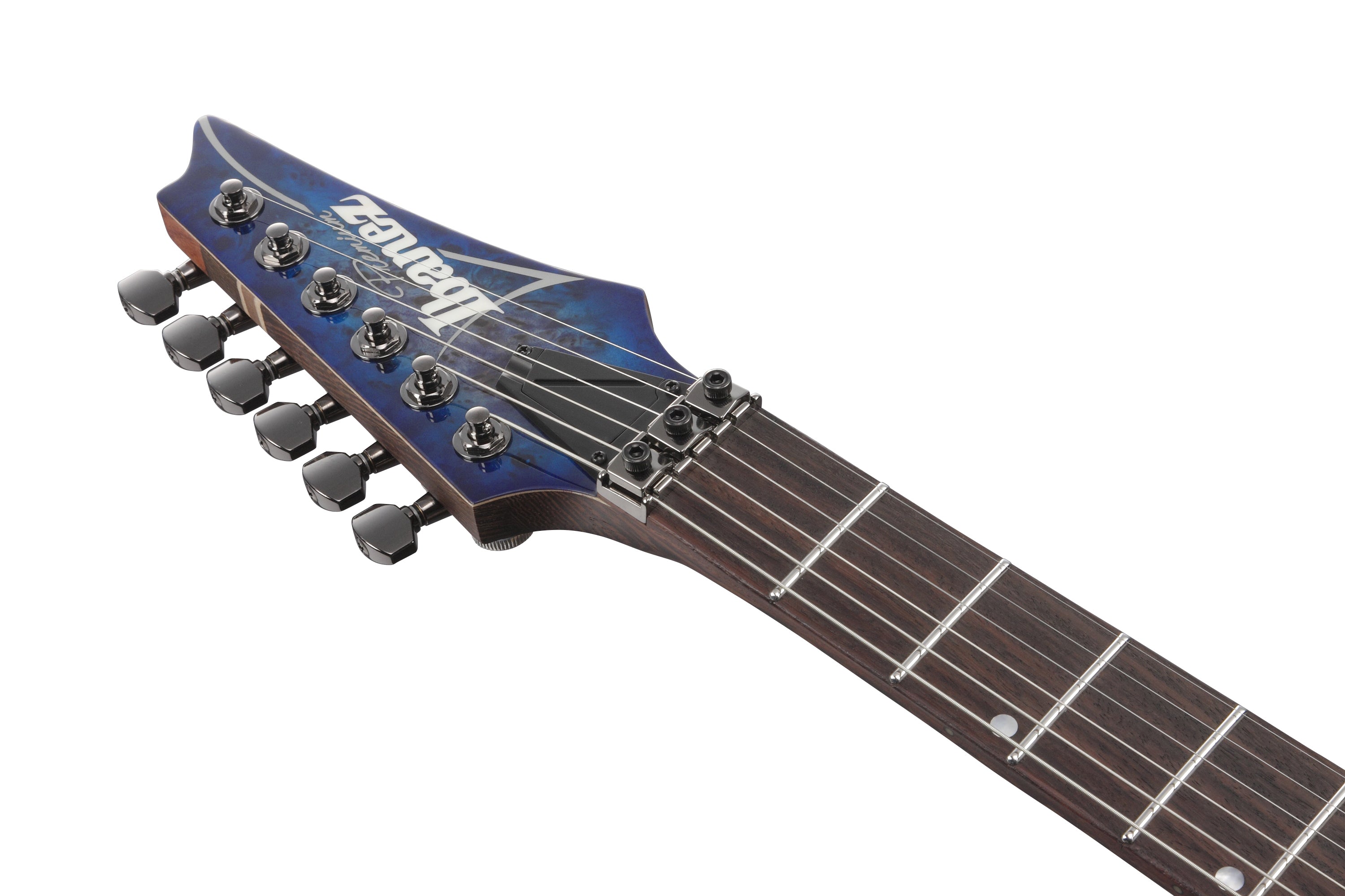 Ibanez Electric Guitar - S Premium 6str Electric Guitar w/Bag - Cerulean Blue Burst - S1070PBZCLB