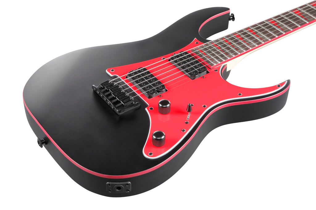 Ibanez Electric Guitar - GIO RG 6str Electric Guitar - Black Flat - GRG131DXBKF