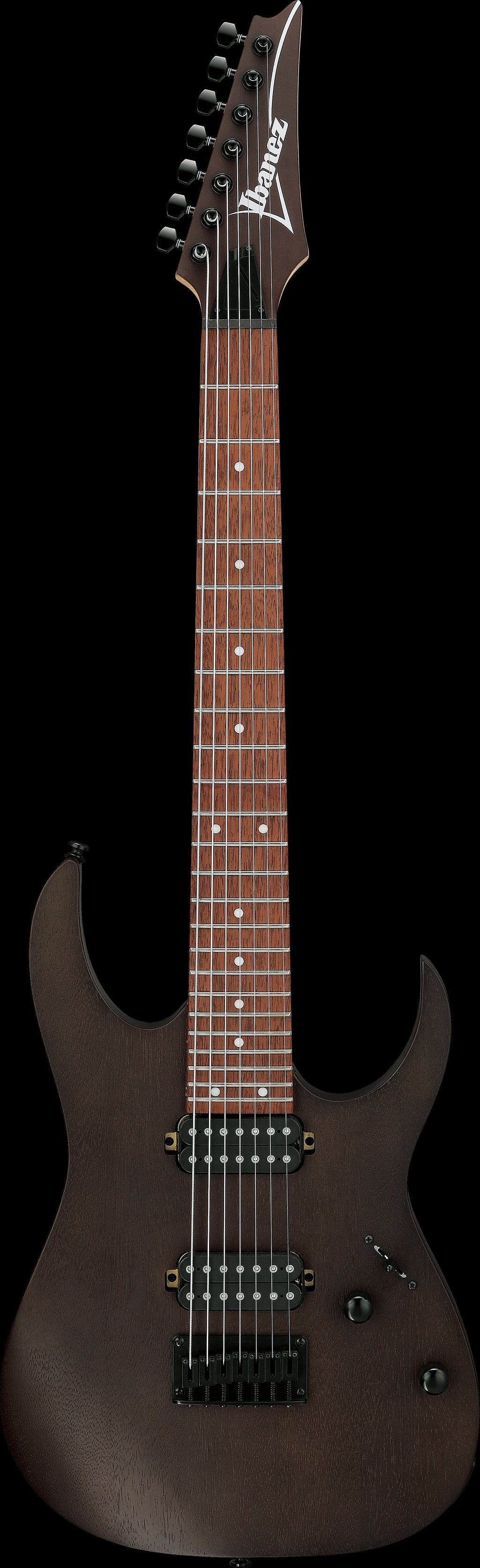 Ibanez Electric Guitar - RG Standard 7str Electric Guitar - Walnut Flat - RG7421WNF