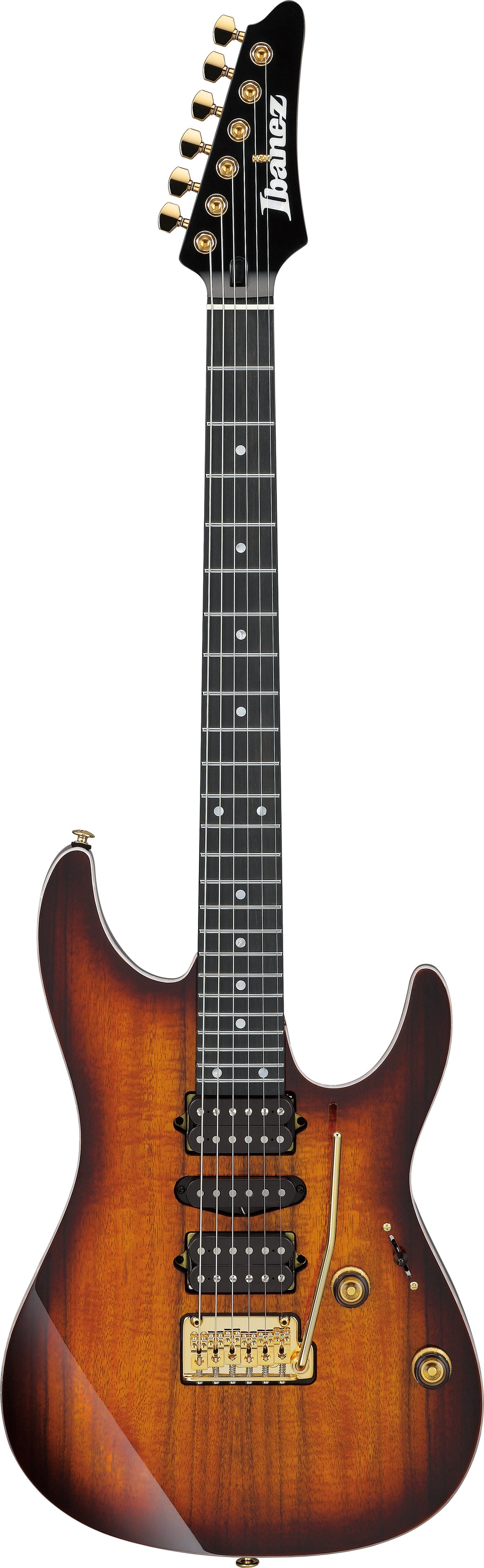 Ibanez Electric Guitar - AZ Premium 6str Electric Guitar w/ Bag - Dragon Eye Burst - AZ47P2KDEB