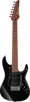 Ibanez Electric Guitar - AZ Prestige 7str Electric Guitar w/Case - Black - AZ24047BK