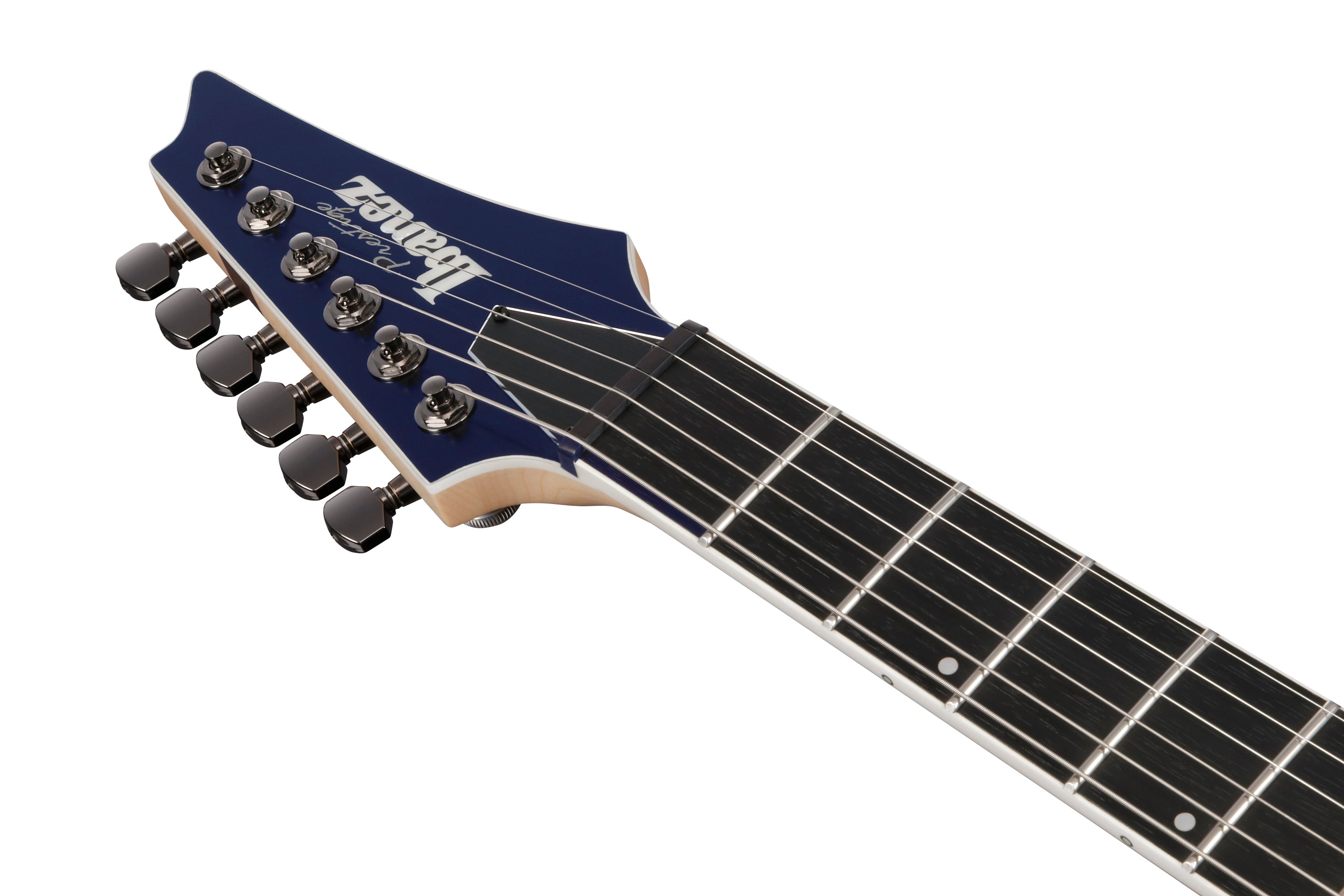 Ibanez Electric Guitar - RG Prestige 6str Electric Guitar w/Case - Dark Tide Blue Flat - RG5121DBF